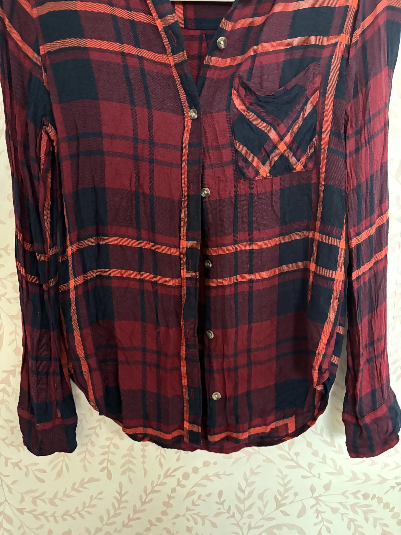 Abercrombie & Fitch EUC Abercrombie & Fitch Women's Plaid Button-Up Shirt XS Size XS / US 0-2 / IT 36-38 - 3 Thumbnail