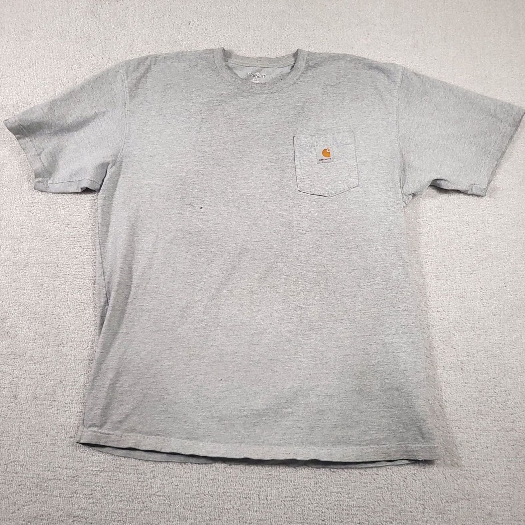 Carhartt Carhartt Short Sleeve Pocket Shirt Mens XLT Tall Gray Grunge Workwear Size US XL / EU 56 / 4 - 2 Thumbnail