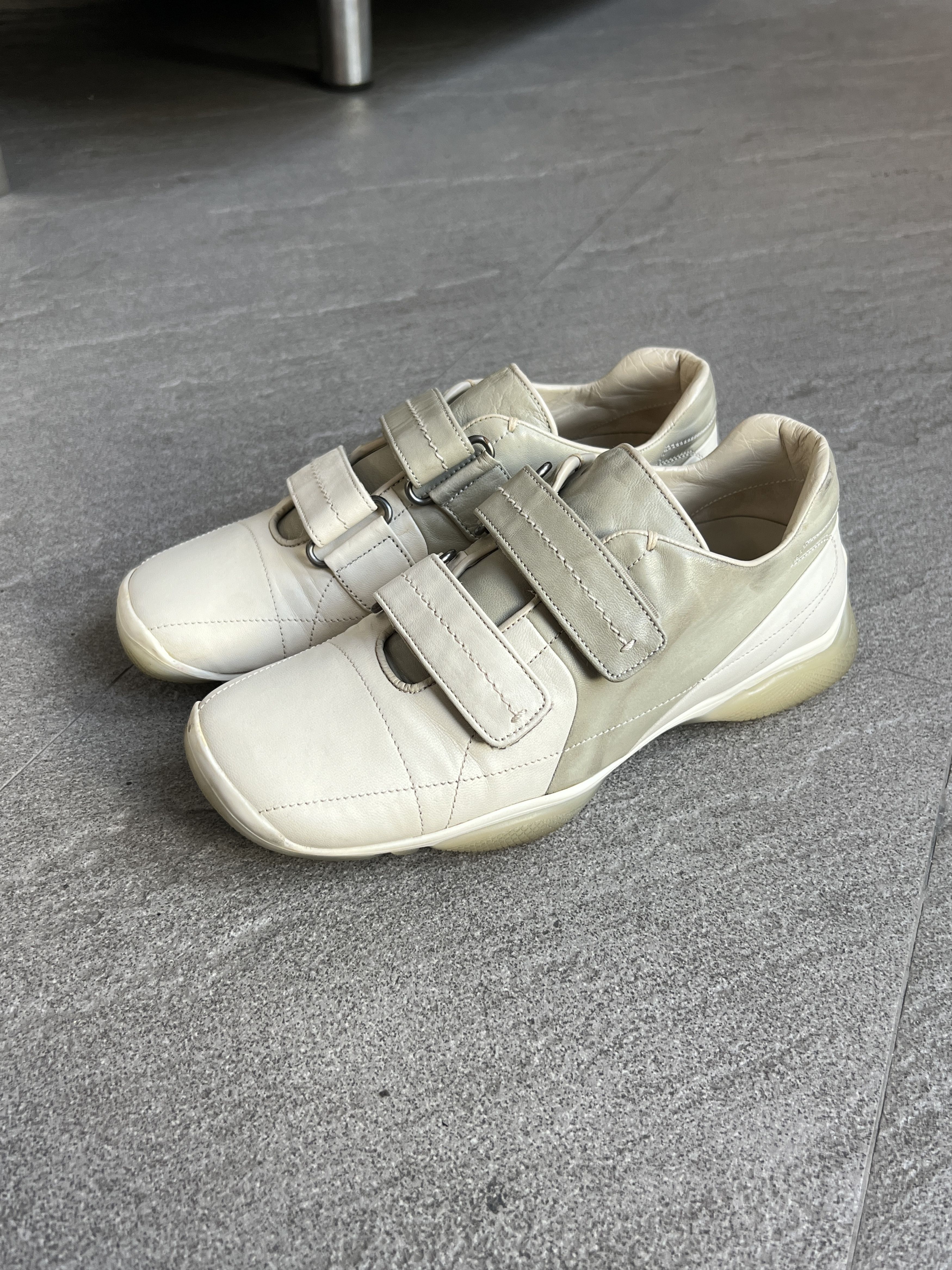 Prada Prada America's Cup Velcro Leather Sneakers EU37.5 Size US 7.5 / IT 37.5 - 2 Thumbnail