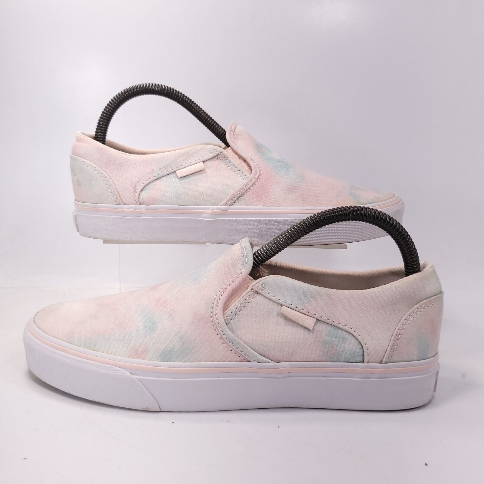 Vans Vans Off the Wall Shoe Womens Size 8.5 721356 Pink White Size US 8.5 / IT 38.5 - 5 Thumbnail