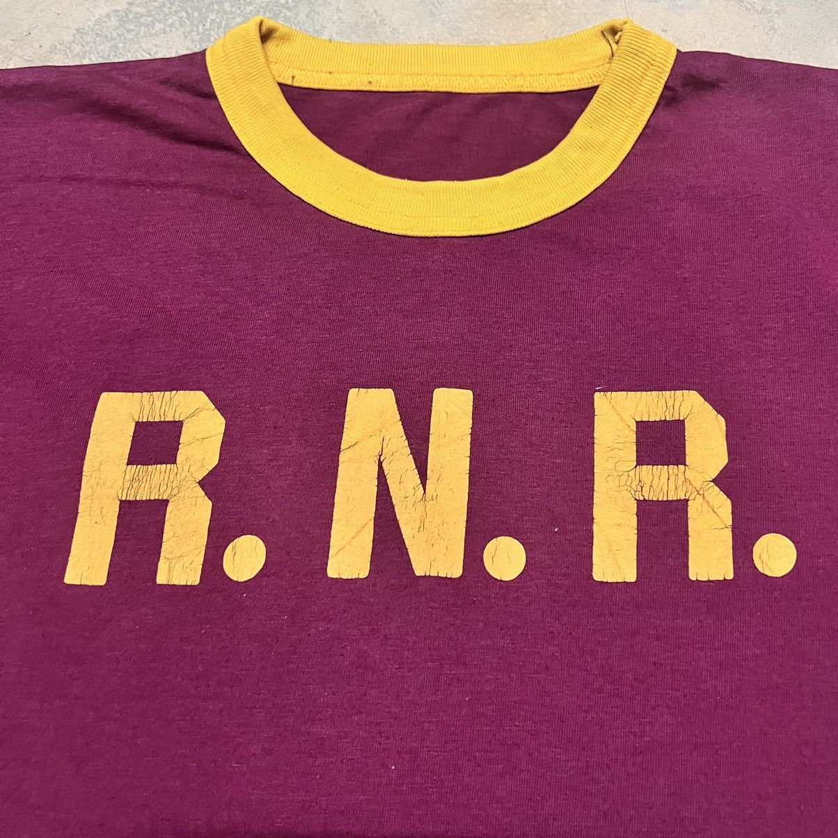 Vintage Vintage Ringer T Shirt Size US S / EU 44-46 / 1 - 3 Thumbnail