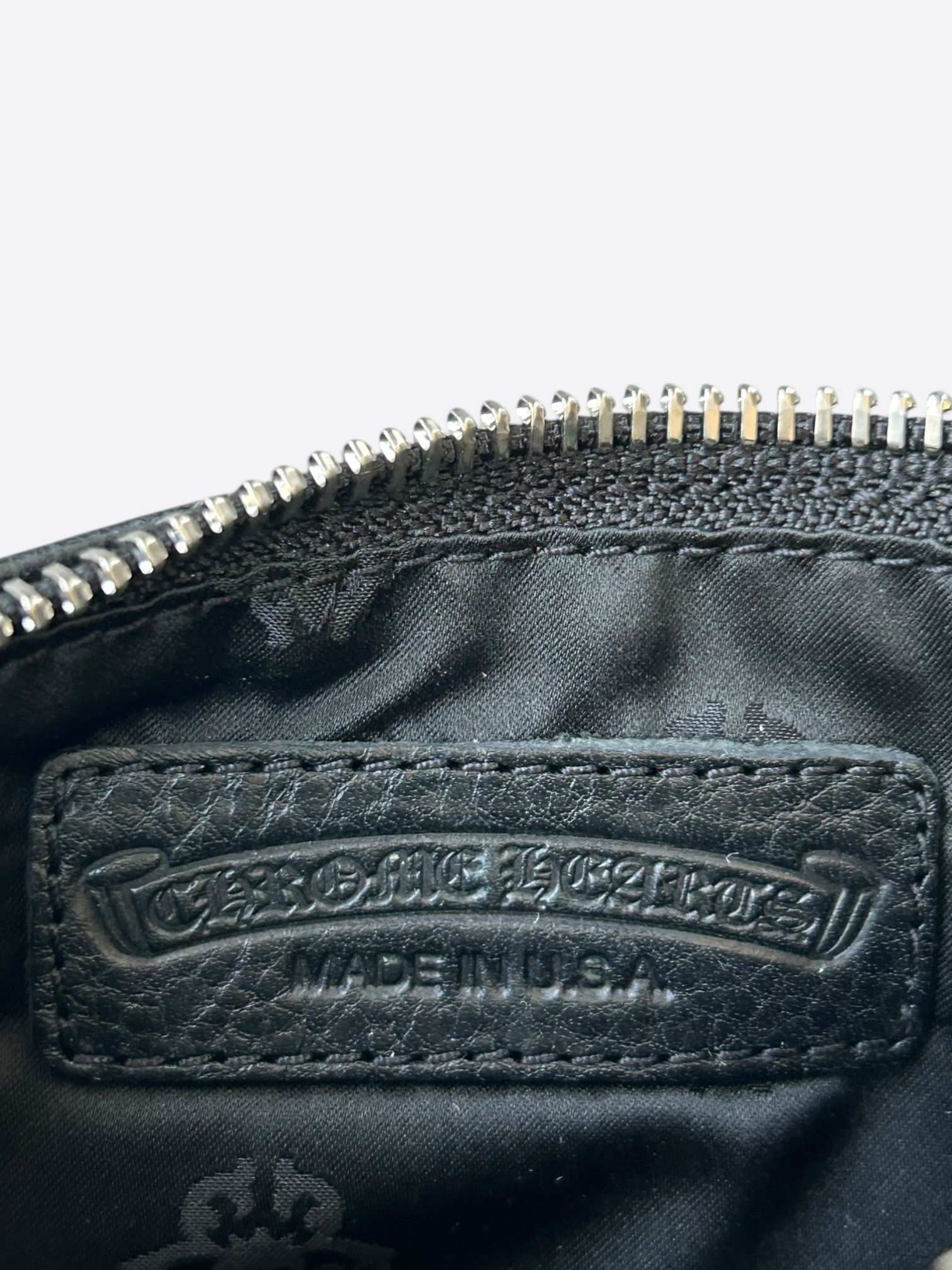 Chrome Hearts Chrome Hearts Black Cross Patch Loop Wallet Size ONE SIZE - 3 Thumbnail