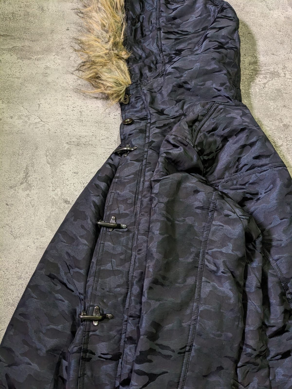 In The Attic In The Attic Clasp Camo Fur Avant Garde Jacket M-L Size US M / EU 48-50 / 2 - 5 Thumbnail