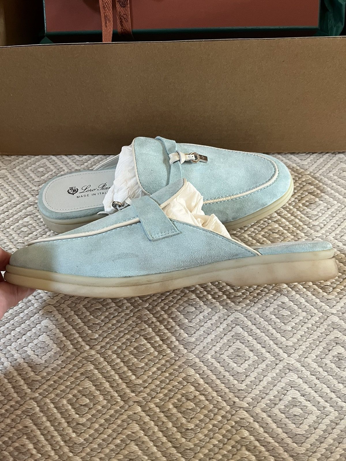 Loro Piana Loro Piana Babouche Summer Charms Walk Size US 8 / IT 38 - 4 Thumbnail