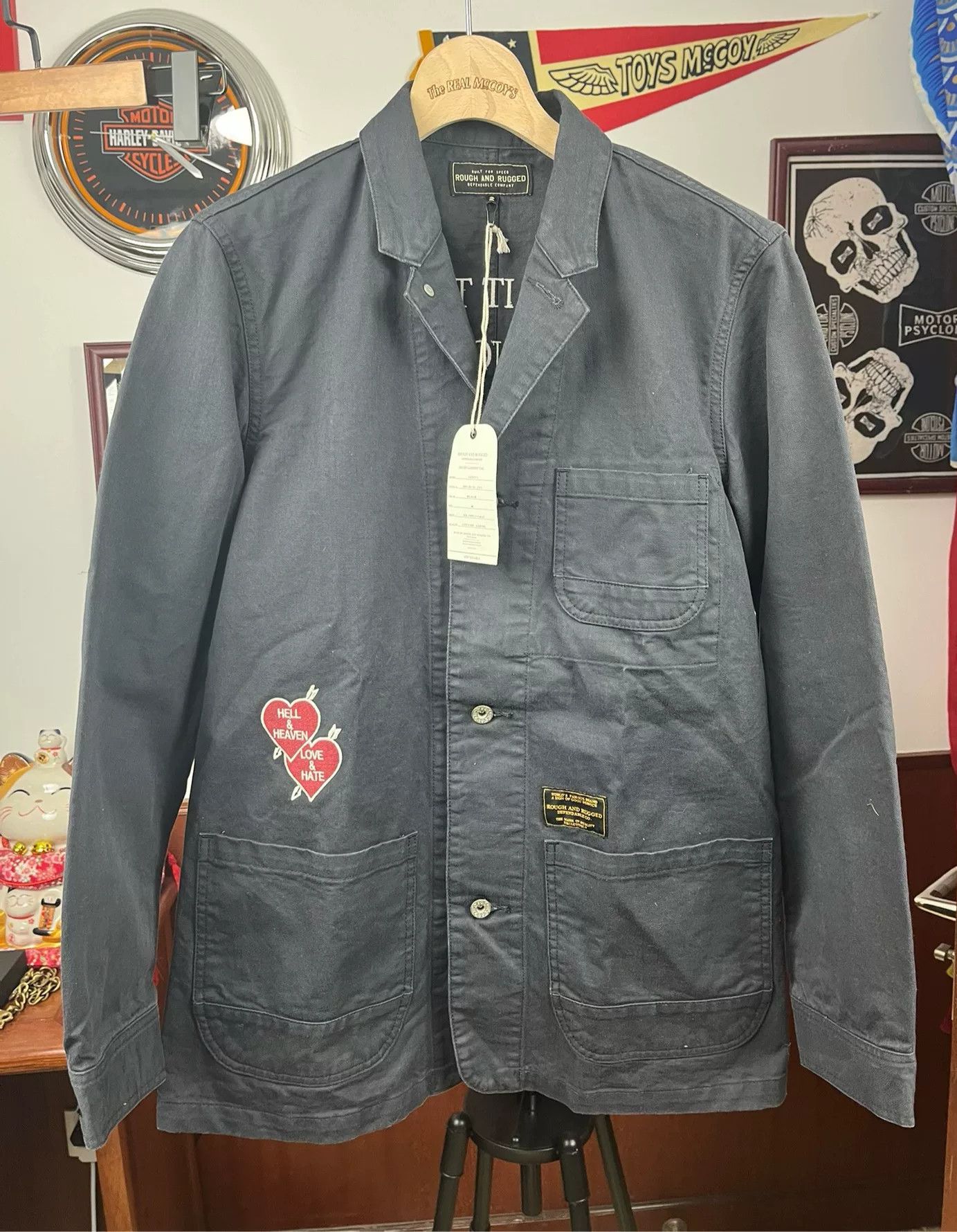 Rough & Tumble rough&rugged Embroidered Jacket Size US M / EU 48-50 / 2 - 1 Thumbnail