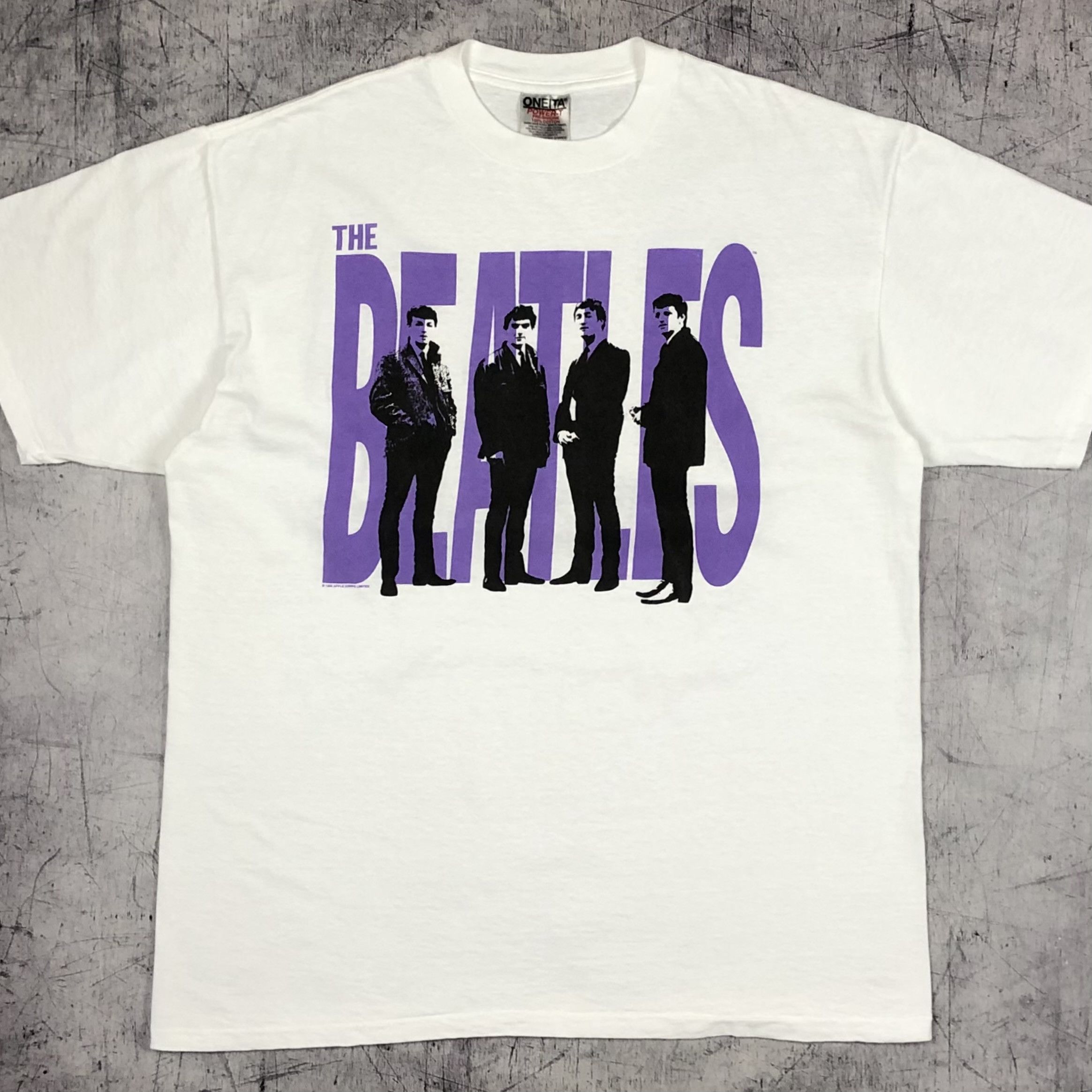 Rare Vintage 1995 The Beatles Apple Corps Tee 90