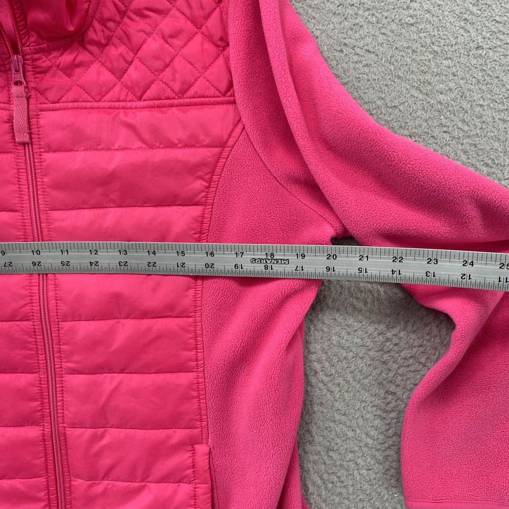 Alife Made for Life Women’s Pink Full Zip Fleece Jacket in Petite Size Large Size L / US 10 / IT 46 - 5 Thumbnail