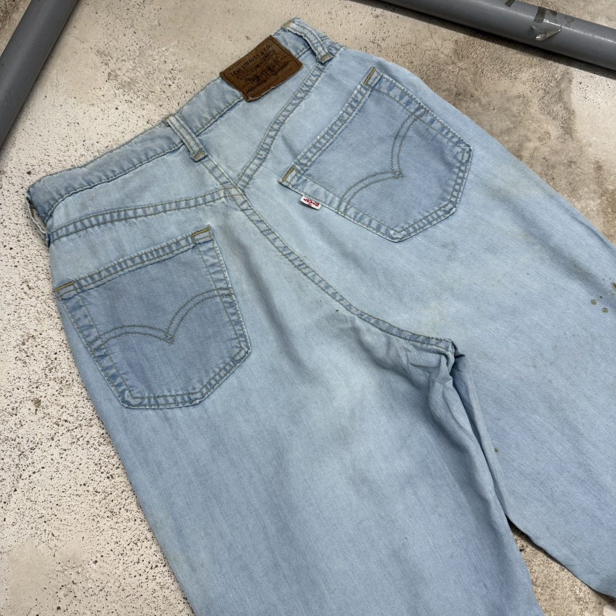 Levi's Vintage 96’s Levis Women Cotton Distressed Pants Size 28" / US 6 / IT 42 - 10 Thumbnail