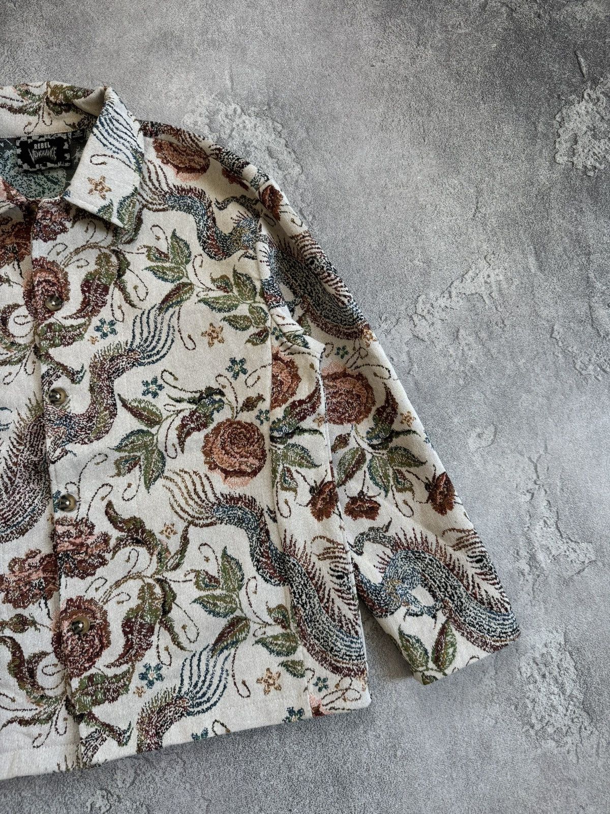 Jaded London Rebel Vengeance S/size all printed dragon 🐉 jacket overshirt Size US S / EU 44-46 / 1 - 7 Thumbnail