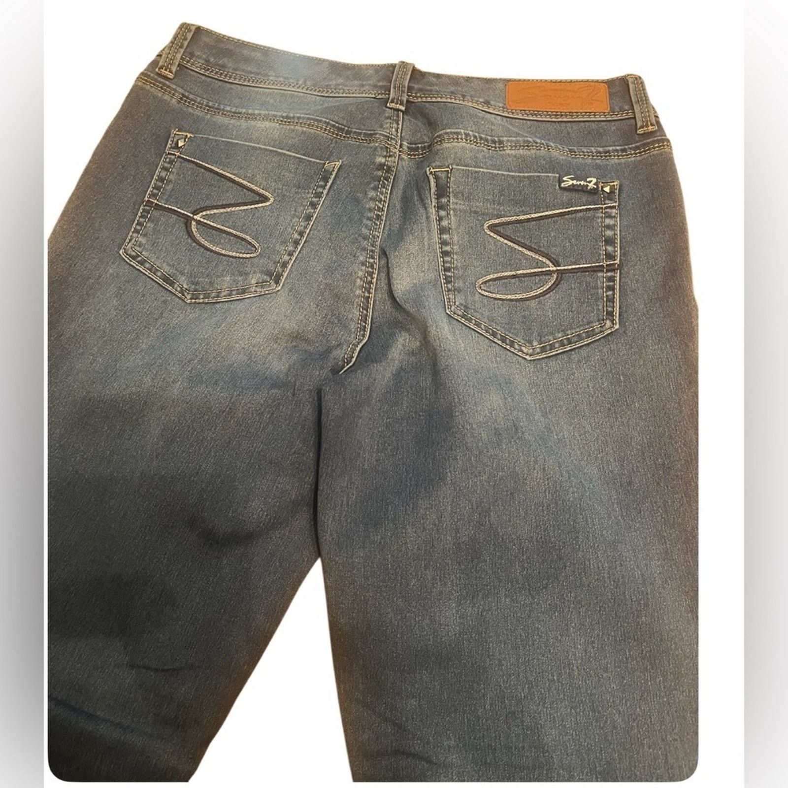 Seven 7 Seven7 high-rise legging jeans, size 10. Size 32" / US 10 / IT 46 - 3 Thumbnail