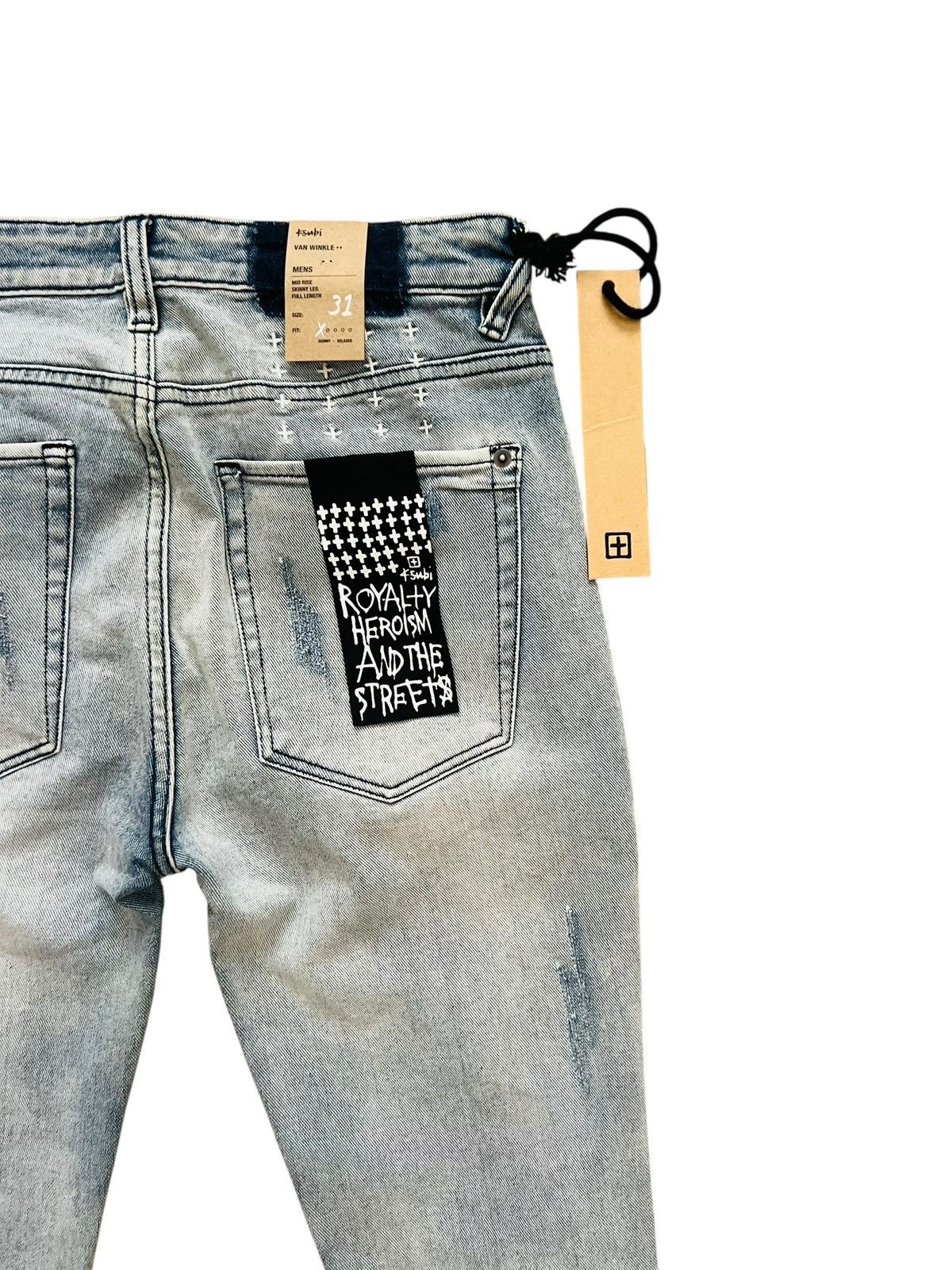 Ksubi Ksubi Jeans Mens Van Winkle Skinny Blue Size 31/32 Size US 31 - 5 Thumbnail