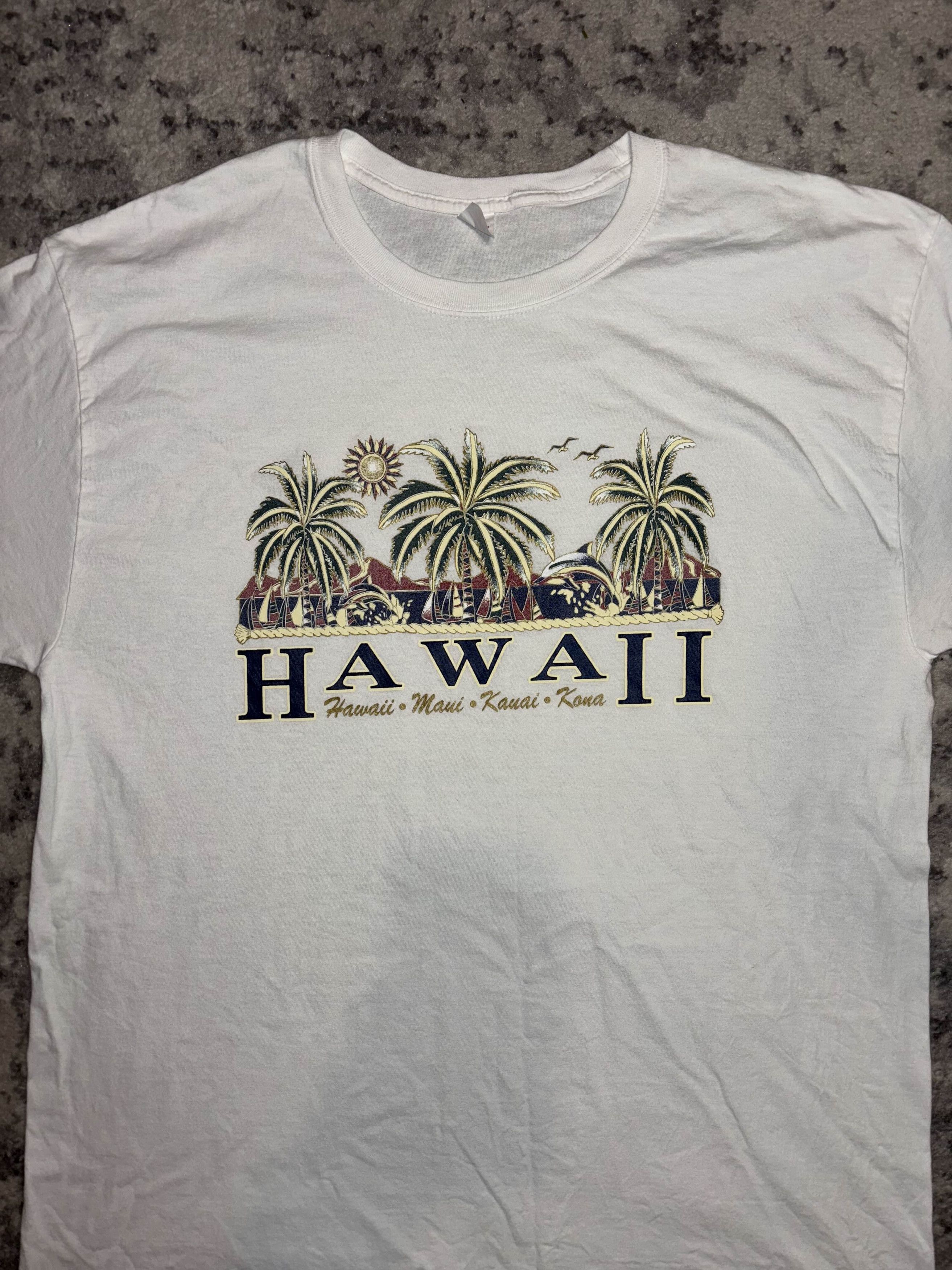 Vintage Y2K Hawaii Islands Surf Tourist Shirt Size US XL / EU 56 / 4 - 3 Thumbnail