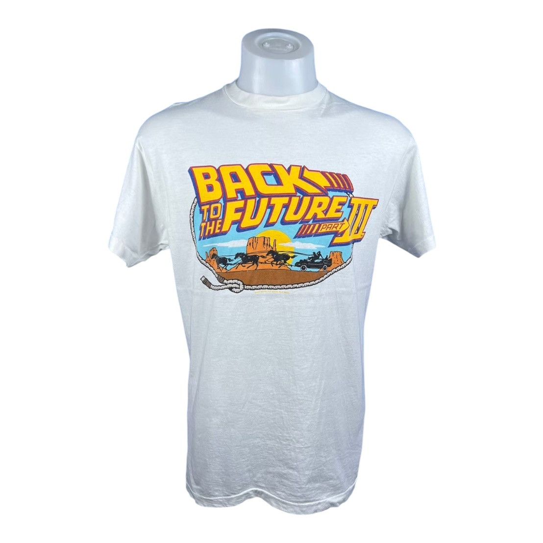 Universal Studios × Vintage Back to the future Part 3 Vinatge Movie 80s 90s T-Shirt Size US L / EU 52-54 / 3 - 3 Thumbnail