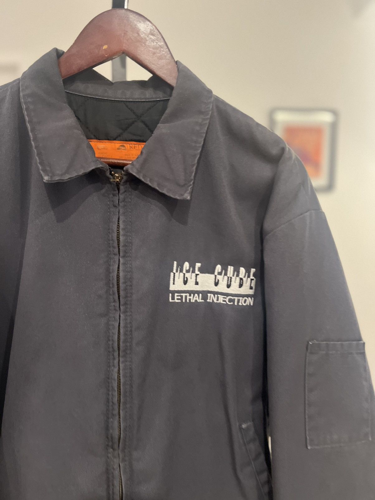 Rap Tees × Vintage Vintage 90s Ice Cube Lethal Injection x St. Ides Jacket 1993 Size US L / EU 52-54 / 3 - 6 Thumbnail