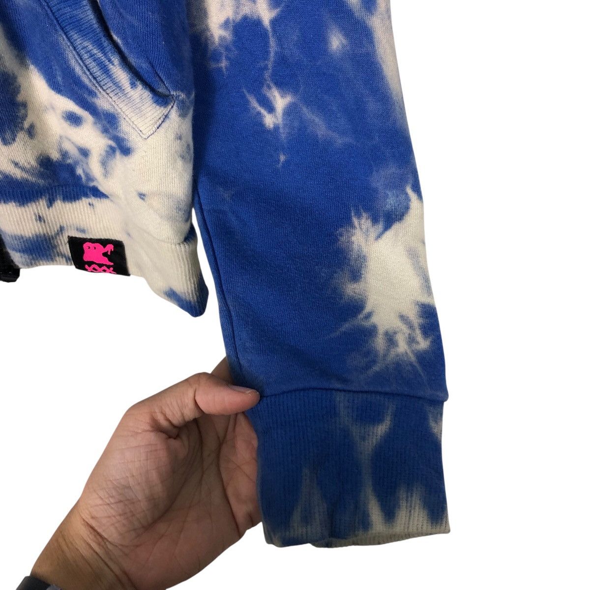 Hysteric Glamour 📌Zipper Hoodie Acid Wash Style Galaxxxy Rare Size US M / EU 48-50 / 2 - 16 Thumbnail