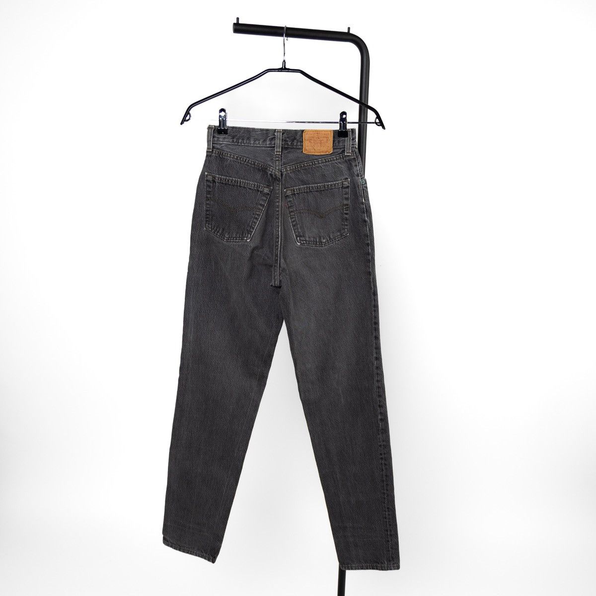 Levi's Vintage Clothing Levis 524 Gray Jeans Vintage Rare High Waist Made in USA Size 27" / US 4 / IT 40 - 2 Thumbnail