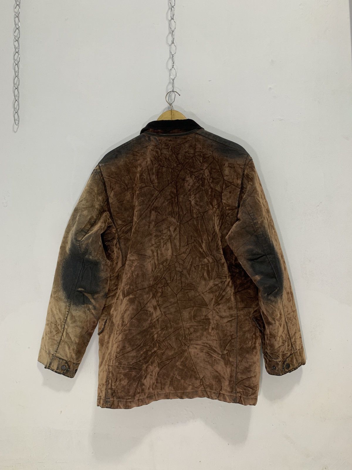In The Attic IN THE ATTIC PAINT SPLASH PUNK STYLE CORDUROY DENIM JACKET Size US L / EU 52-54 / 3 - 5 Thumbnail