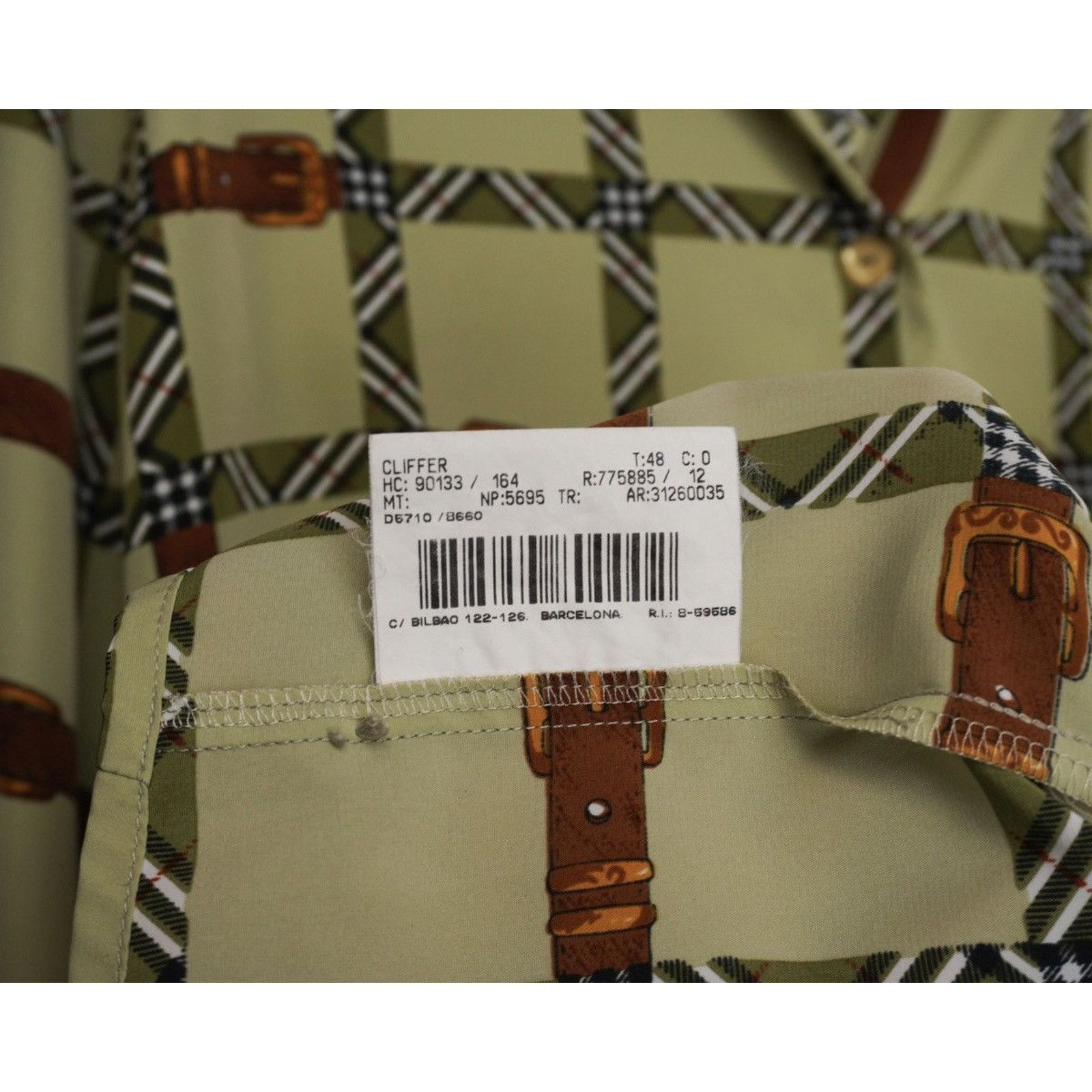 Burberry Vintage burberry silk check pattern long sleeve shirt Size M / US 6-8 / IT 42-44 - 7 Thumbnail