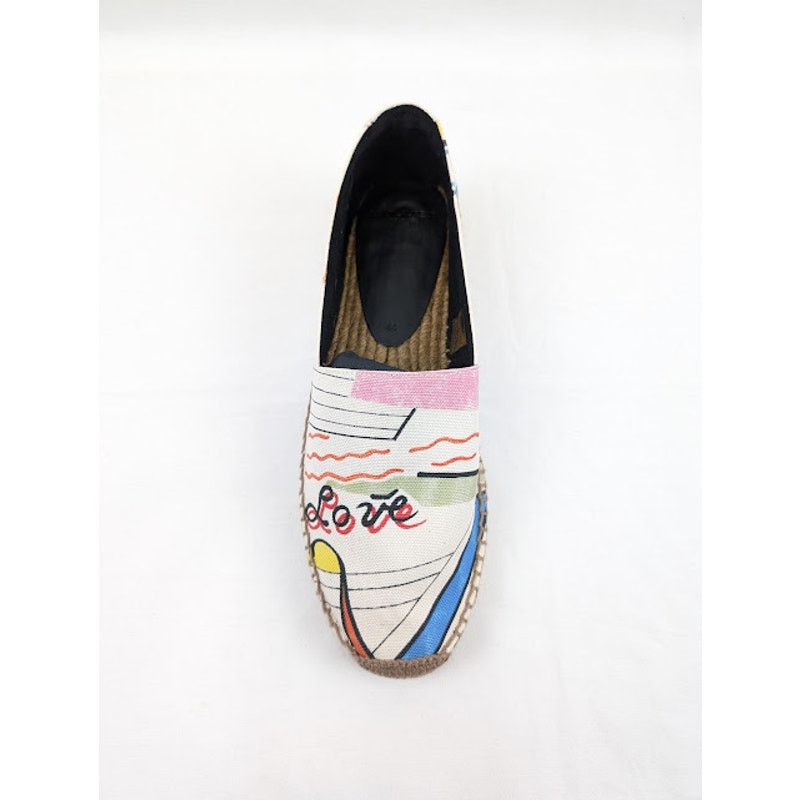 Saint Laurent Paris o1rshd1 Stampa YSL Violon Shoes in Multicolor Size US 11 / EU 44 - 6 Thumbnail