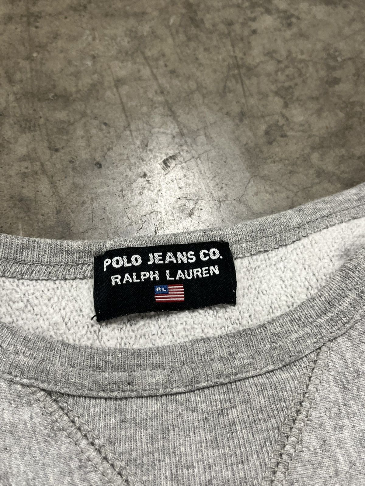 Polo Ralph Lauren Polo ralph lauren spell out vintage sweatshirt y2k faded Size US M / EU 48-50 / 2 - 6 Thumbnail