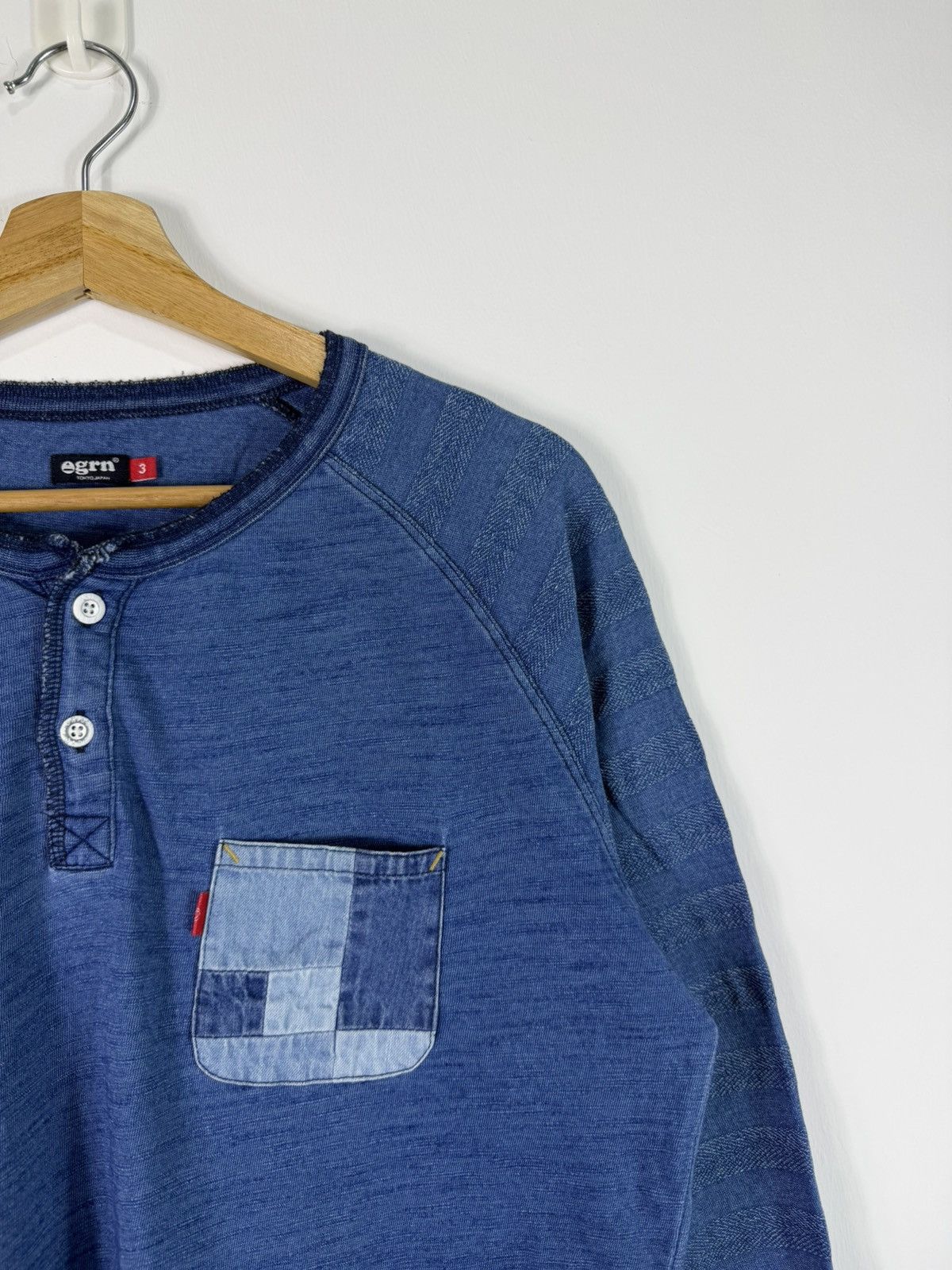 GRN GRN Japan Denim Tee Size US L / EU 52-54 / 3 - 2 Thumbnail