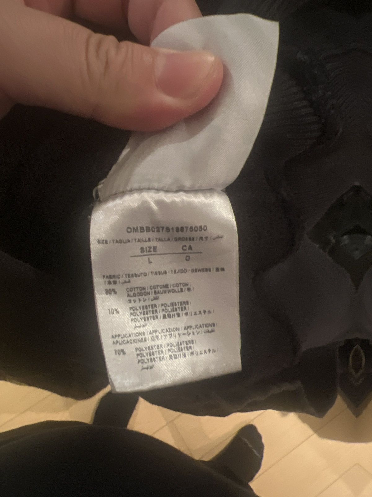 Off-White Off-White Champion Hoodie in Black Size US L / EU 52-54 / 3 - 5 Thumbnail