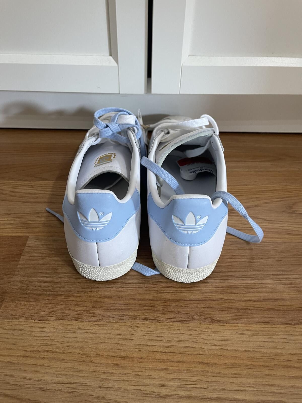 Adidas Adidas Gazelle Argentina White and Light Blue Sneakers Size US 8 / EU 41 - 5 Thumbnail