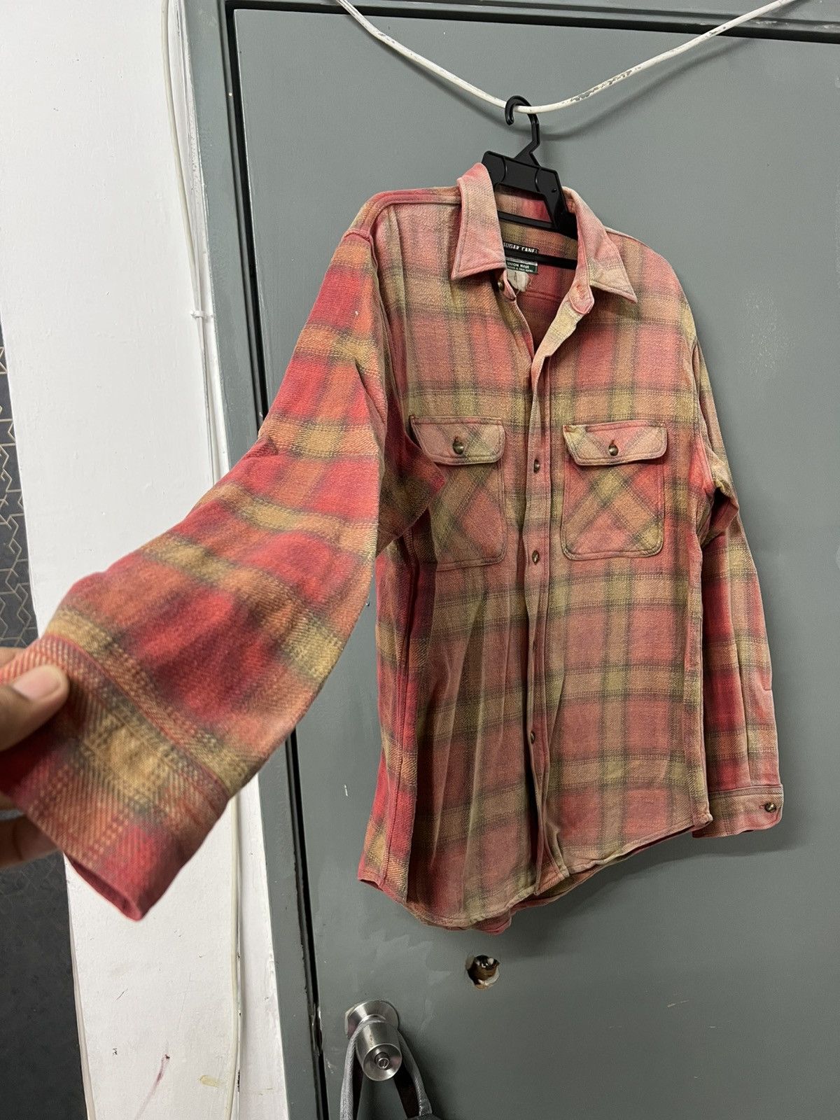 Sugar Cane VINTAGE SUN FADED SUGAR CANE FLANNEL Size US L / EU 52-54 / 3 - 1 Thumbnail