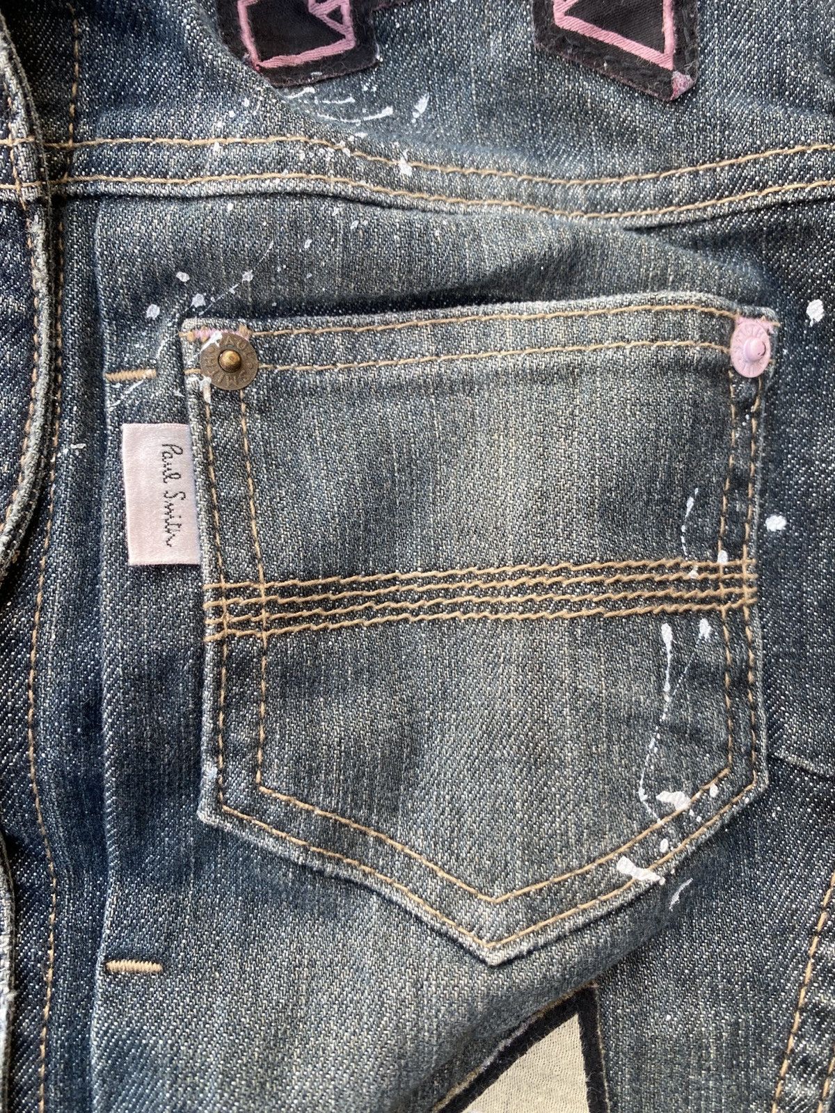 Paul Smith Paul Smith Pink Denim Jacket Size M / US 6-8 / IT 42-44 - 8 Thumbnail
