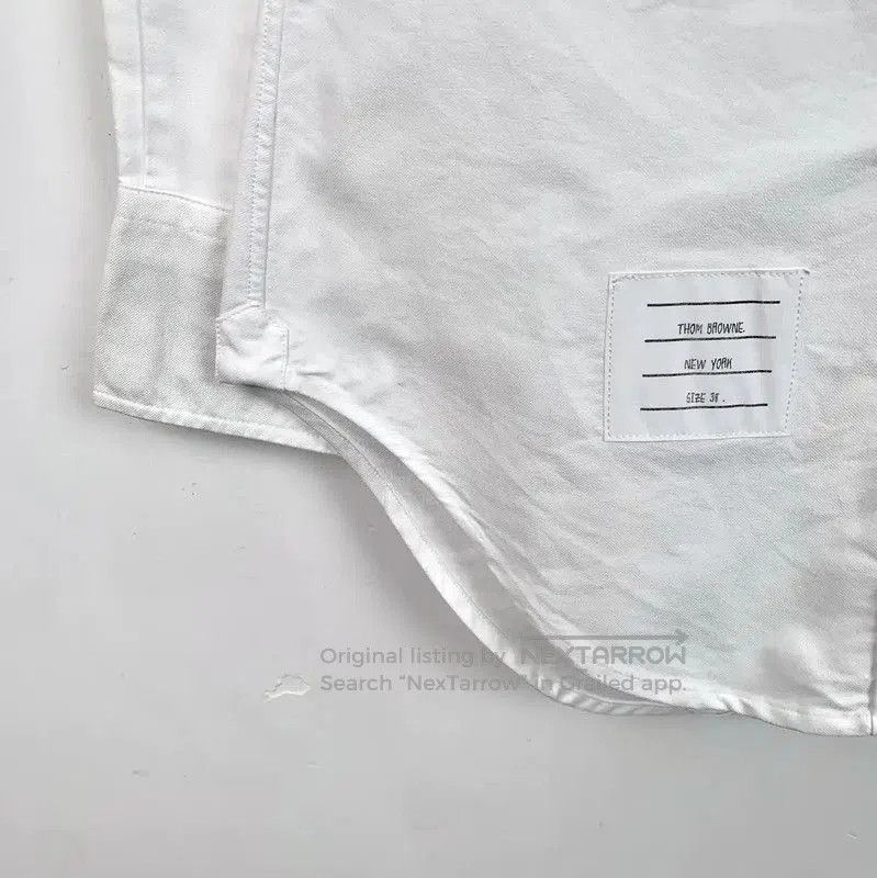 Other Thom Browne White Cotton Women's Shirt . Size S / US 4 / IT 40 - 4 Thumbnail