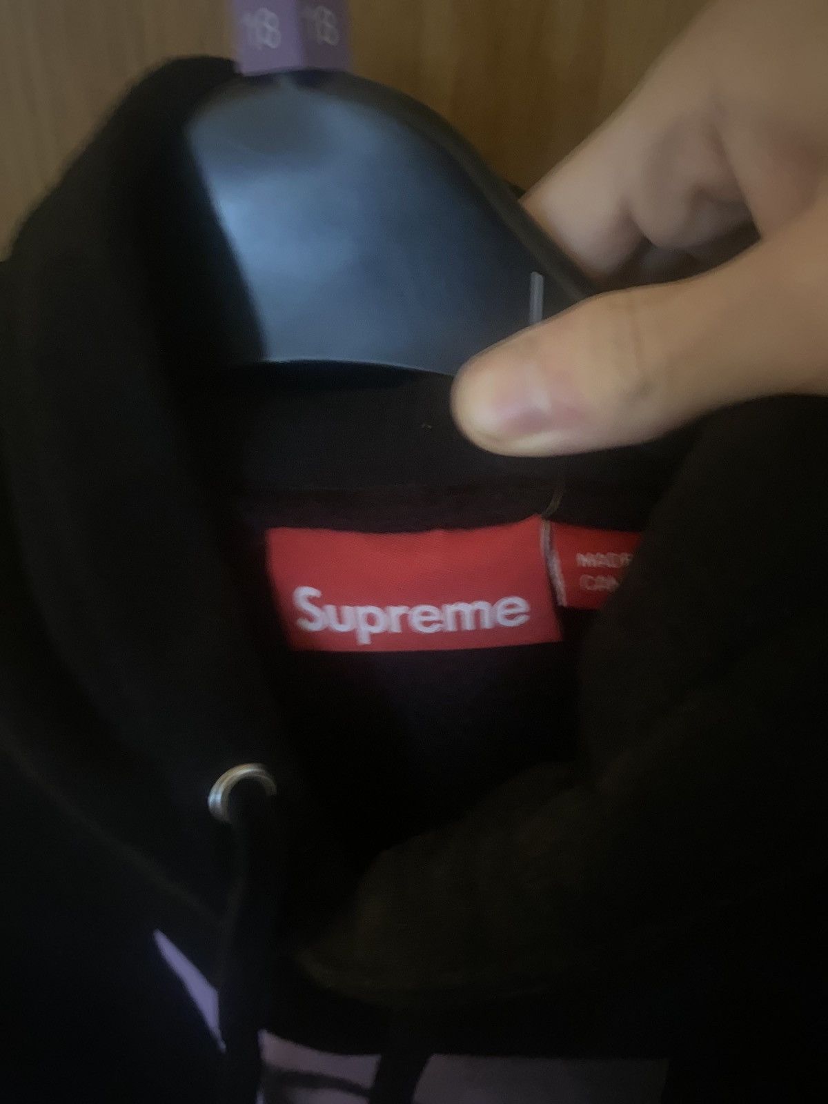Supreme supreme x kate moss black hoodie Size US S / EU 44-46 / 1 - 4 Thumbnail