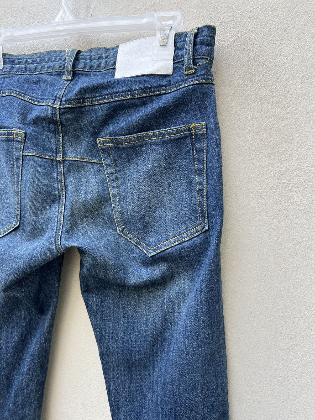 Number (N)ine Number (N)ine Japan Stretchable Denim Skinny Jeans Size US 29 - 19 Thumbnail
