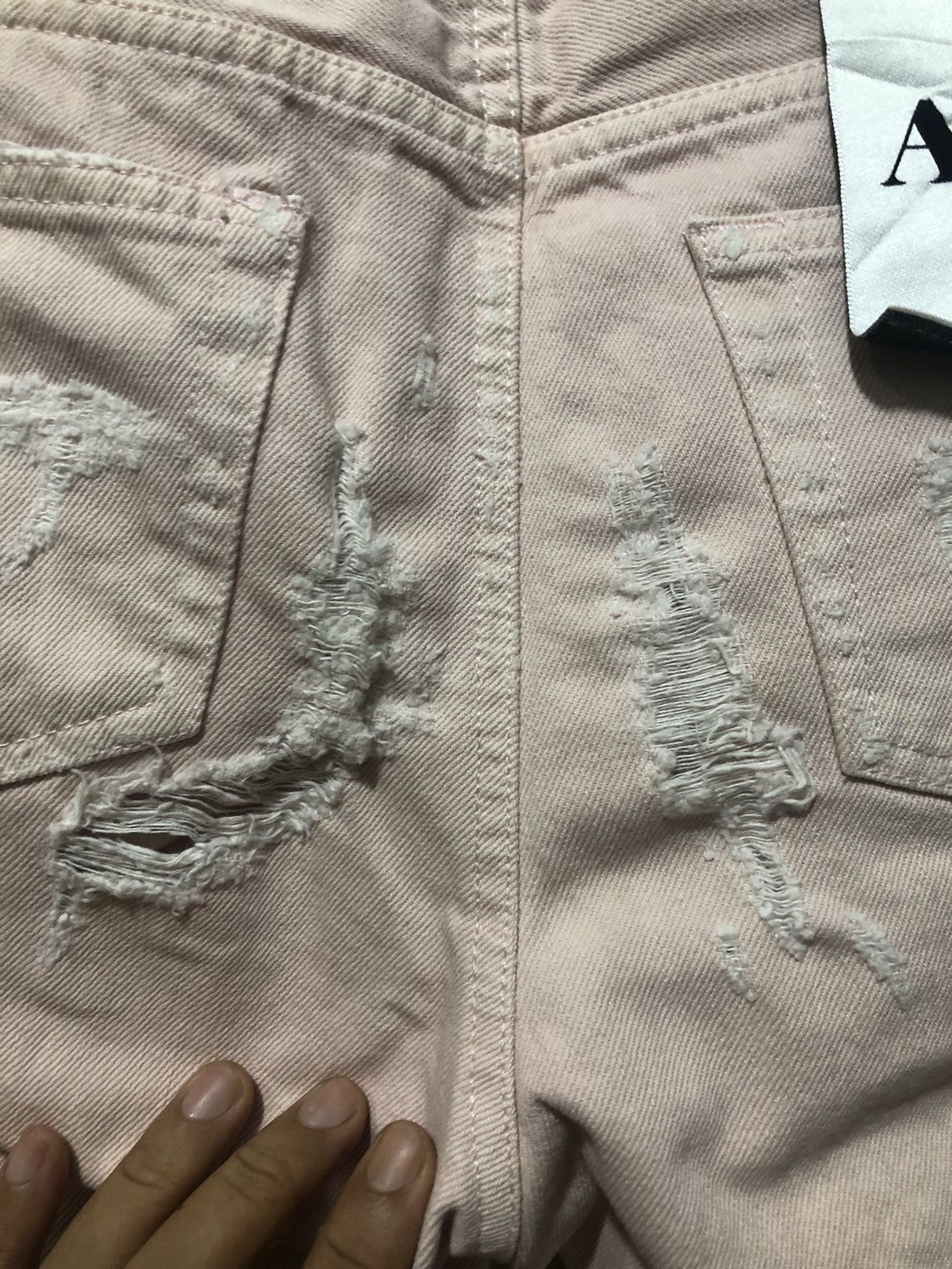 Acne Studios Pop Pink Trash Jeans Size 25" / US 0 / IT 36 - 5 Thumbnail