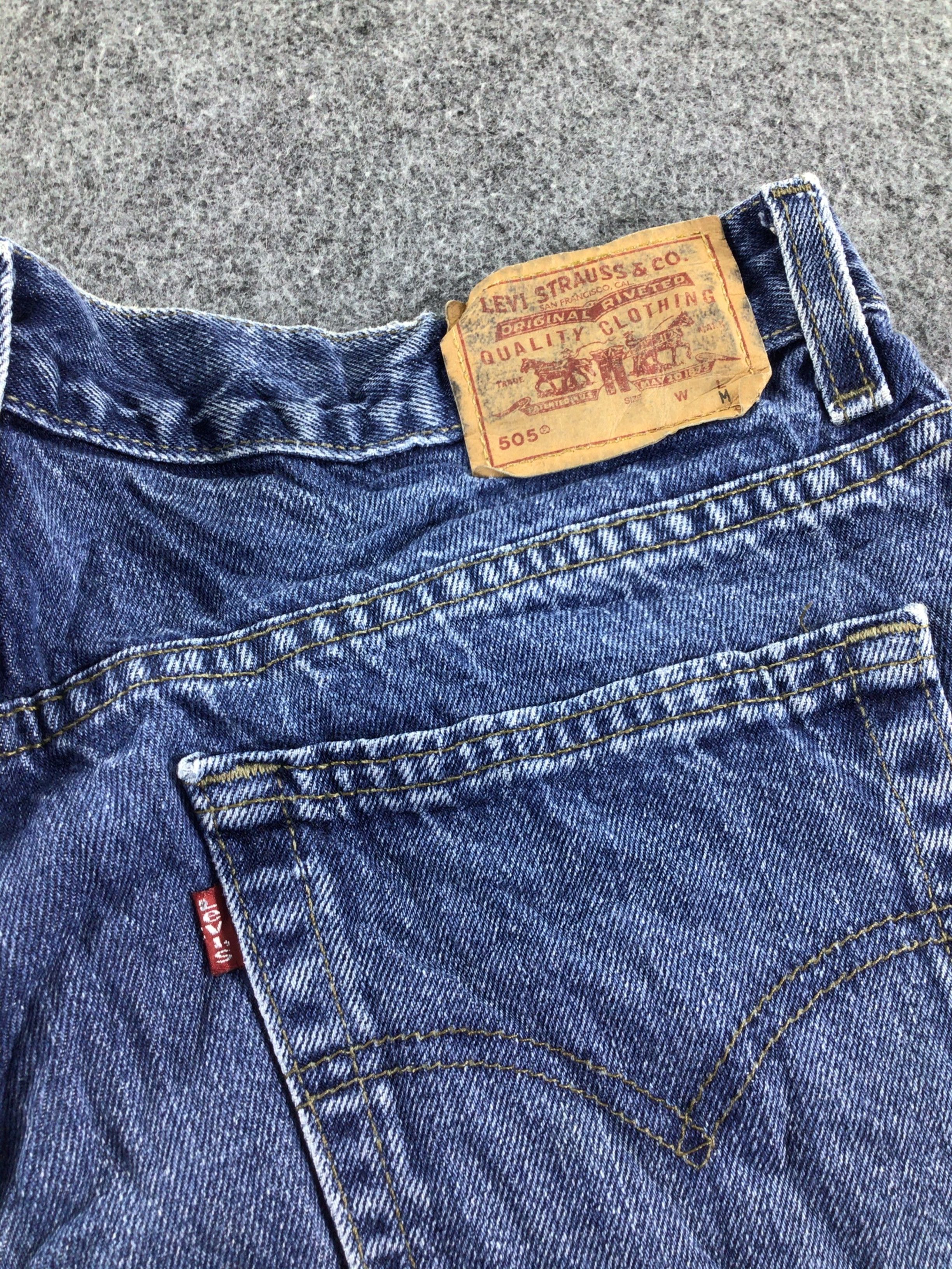Levi's Vintage Levis 505 Jeans-J616 Size US 34 / EU 50 - 5 Thumbnail