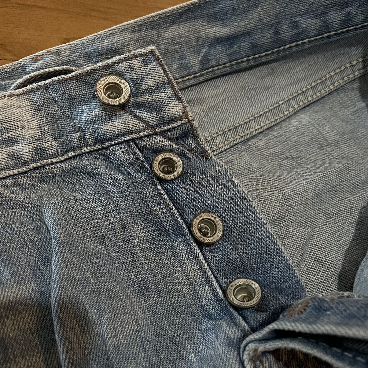 GOA G.o.a distressed selvedge denim jean Size US 30 / EU 46 - 5 Thumbnail