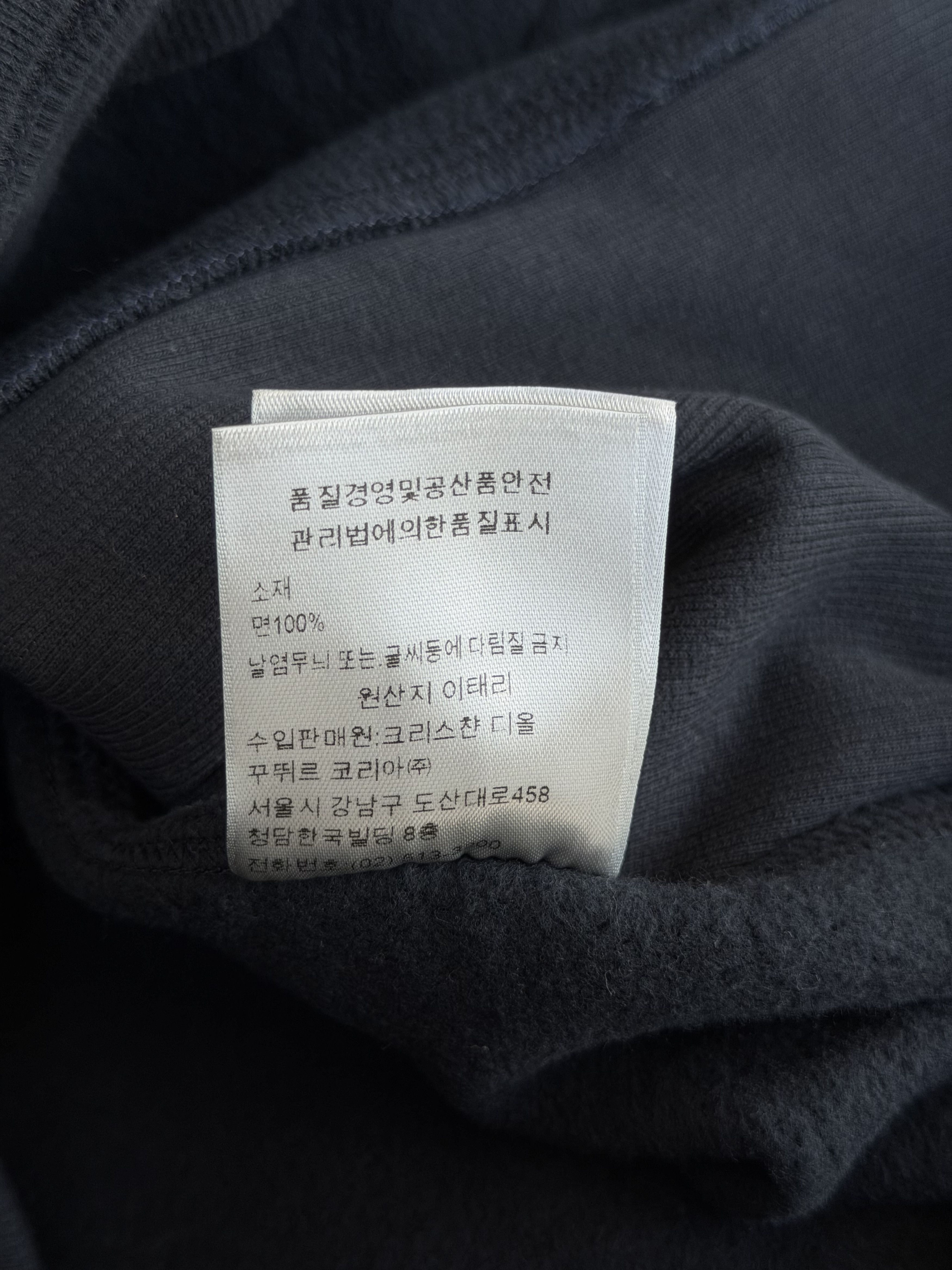 Dior Dior Faded Black & White Atelier Logo Hoodie Size US M / EU 48-50 / 2 - 6 Thumbnail