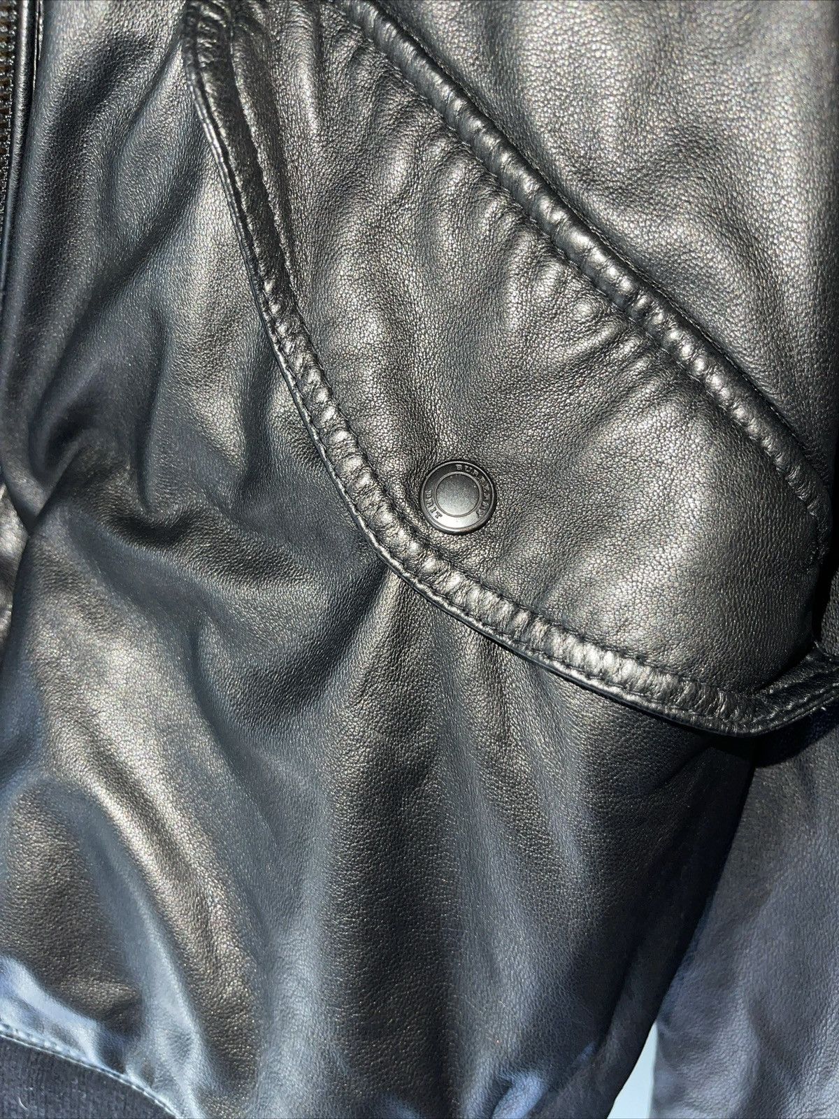 Burberry Burberry Brit Leather Jacket Size US M / EU 48-50 / 2 - 2 Thumbnail