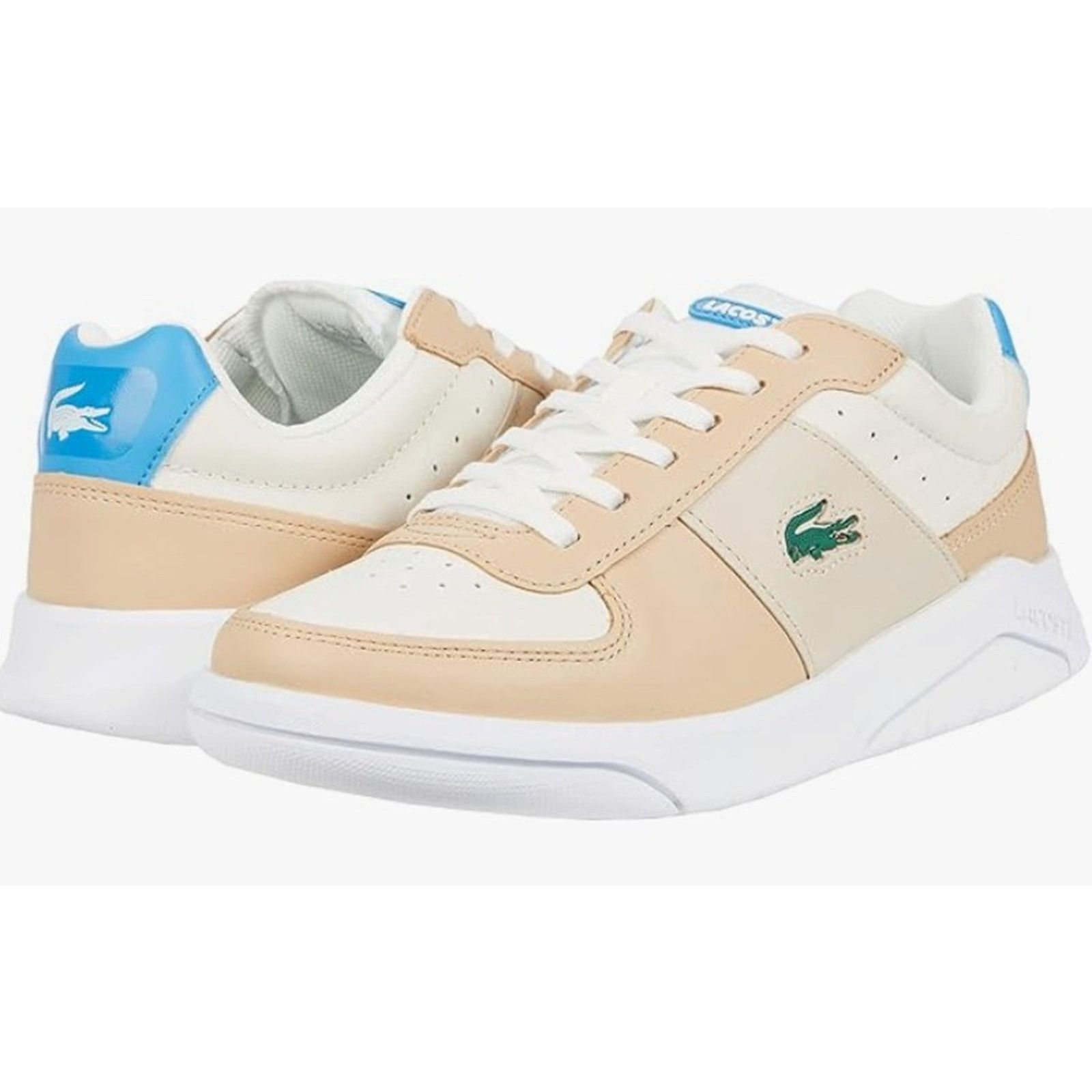 Lacoste Lacoste Game Advance 0121 5 SMA Off-White/Natural 9 M Size US 9 / EU 42 - 3 Thumbnail