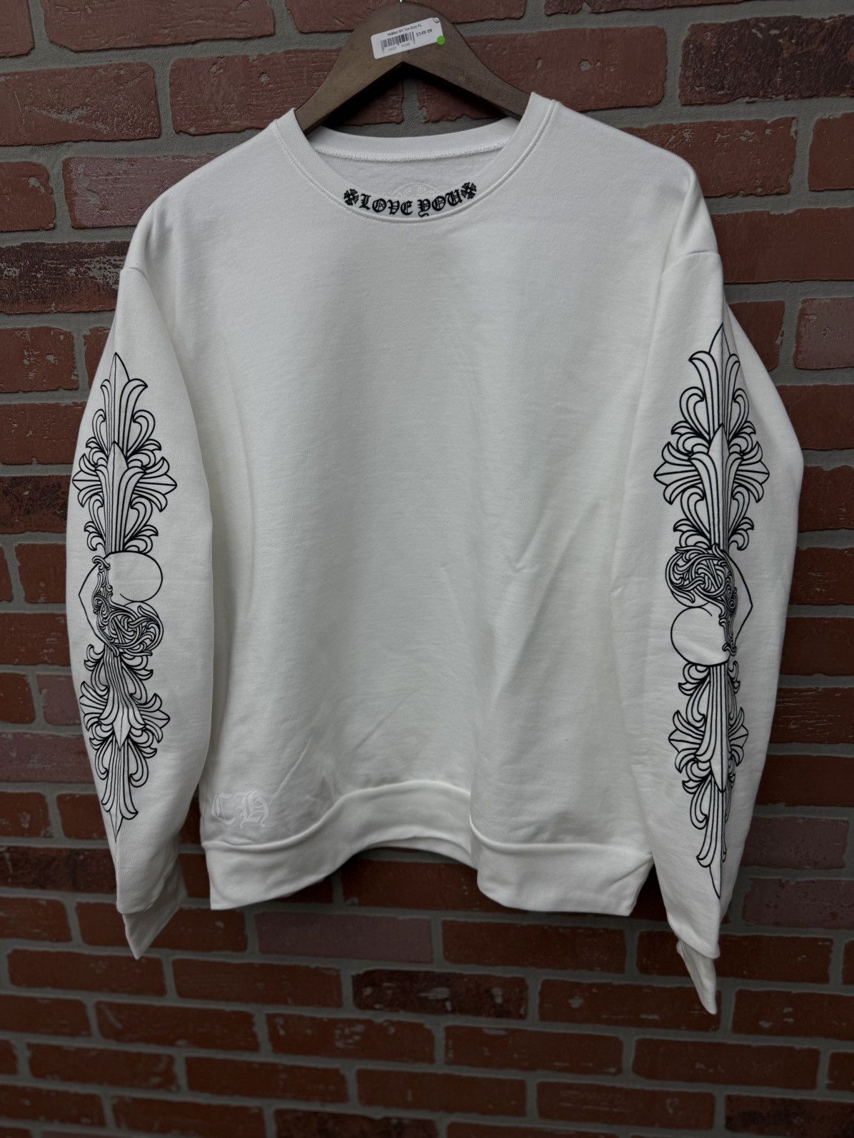 Chrome Hearts Chrome Hearts “Love You” Crewneck Size XS (NEW) Size US XS / EU 42 / 0 - 3 Thumbnail