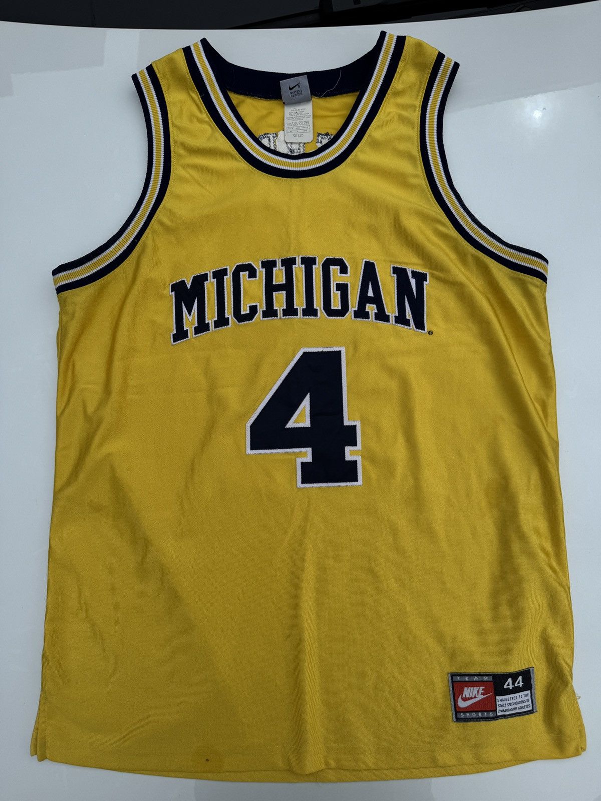 Nike Michigan Wolverines Chris Webber 91-93 College Nike Jersey Size US L / EU 52-54 / 3 - 8 Thumbnail