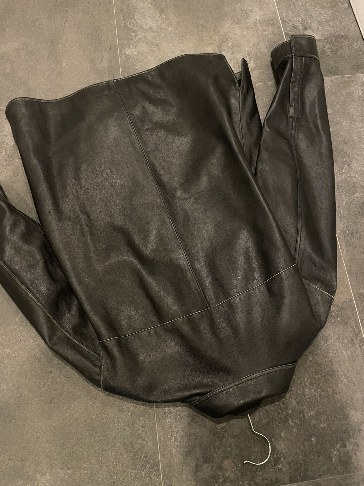 Loewe Loewe Leather Black Jacket Size US M / EU 48-50 / 2 - 7 Thumbnail