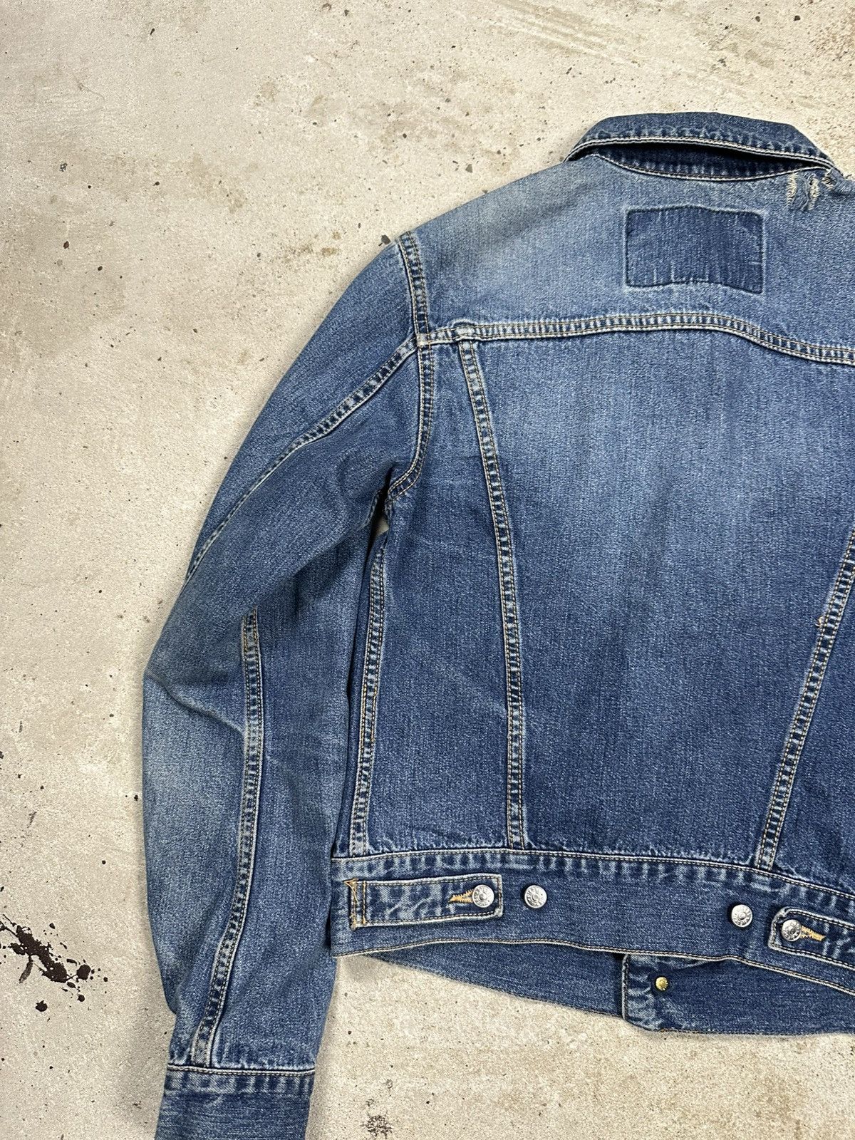 Diesel Vintage Y2K Diesel Denim Jeans Trucker Jacket Size S / US 4 / IT 40 - 14 Thumbnail