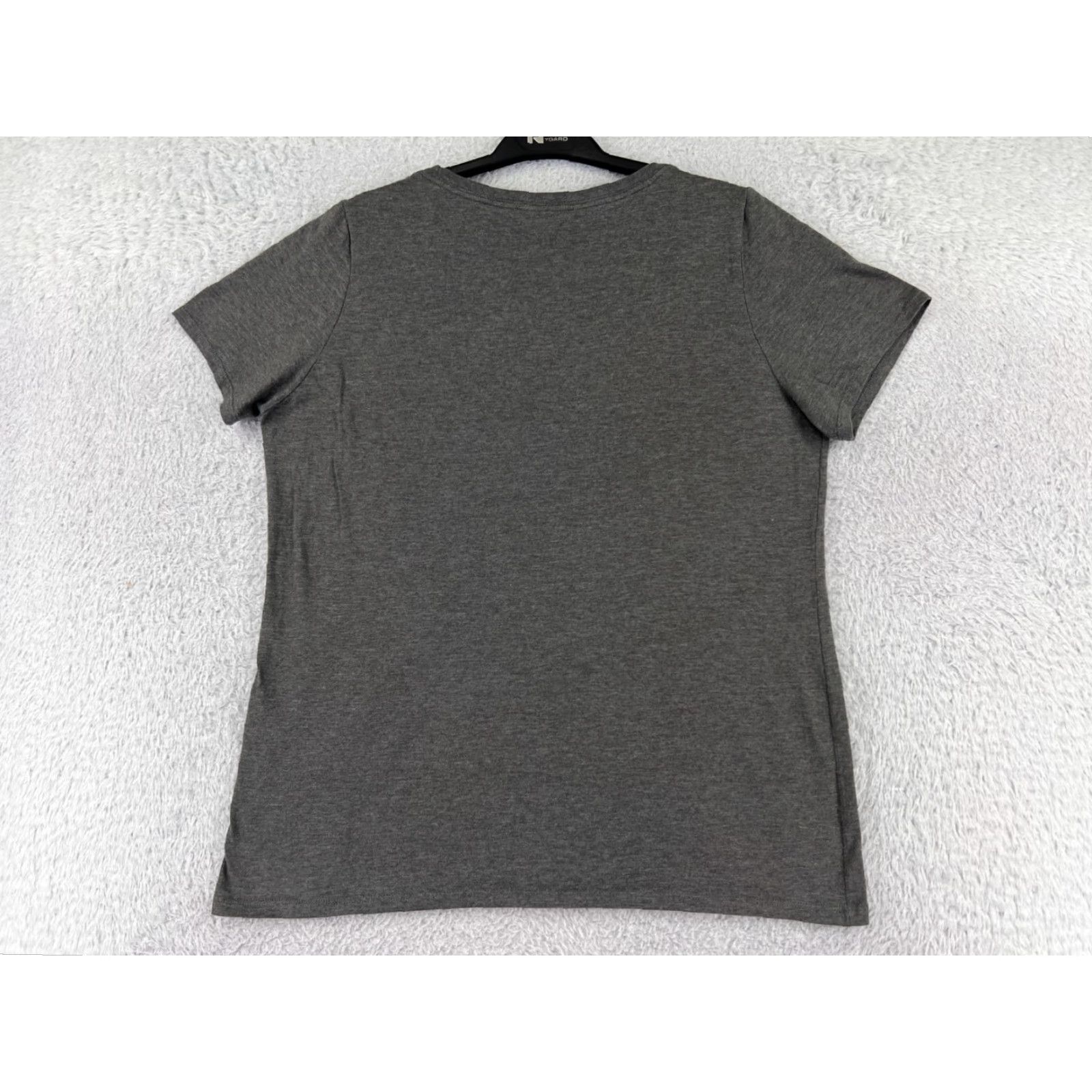 Nike Nike Shirt Womens Large Gray Round Neck Short Sleeve Logo Dri-Fit California Beach Style Mens Girls Size L / US 10 / IT 46 - 2 Thumbnail