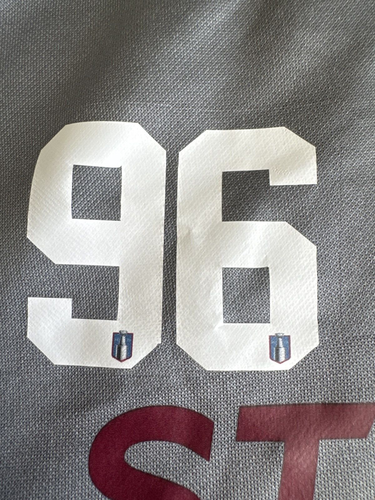 NHL Mikko Rantanen Game Worn 2023 NHL Playoffs Hoodie Size US XL / EU 56 / 4 - 6 Thumbnail