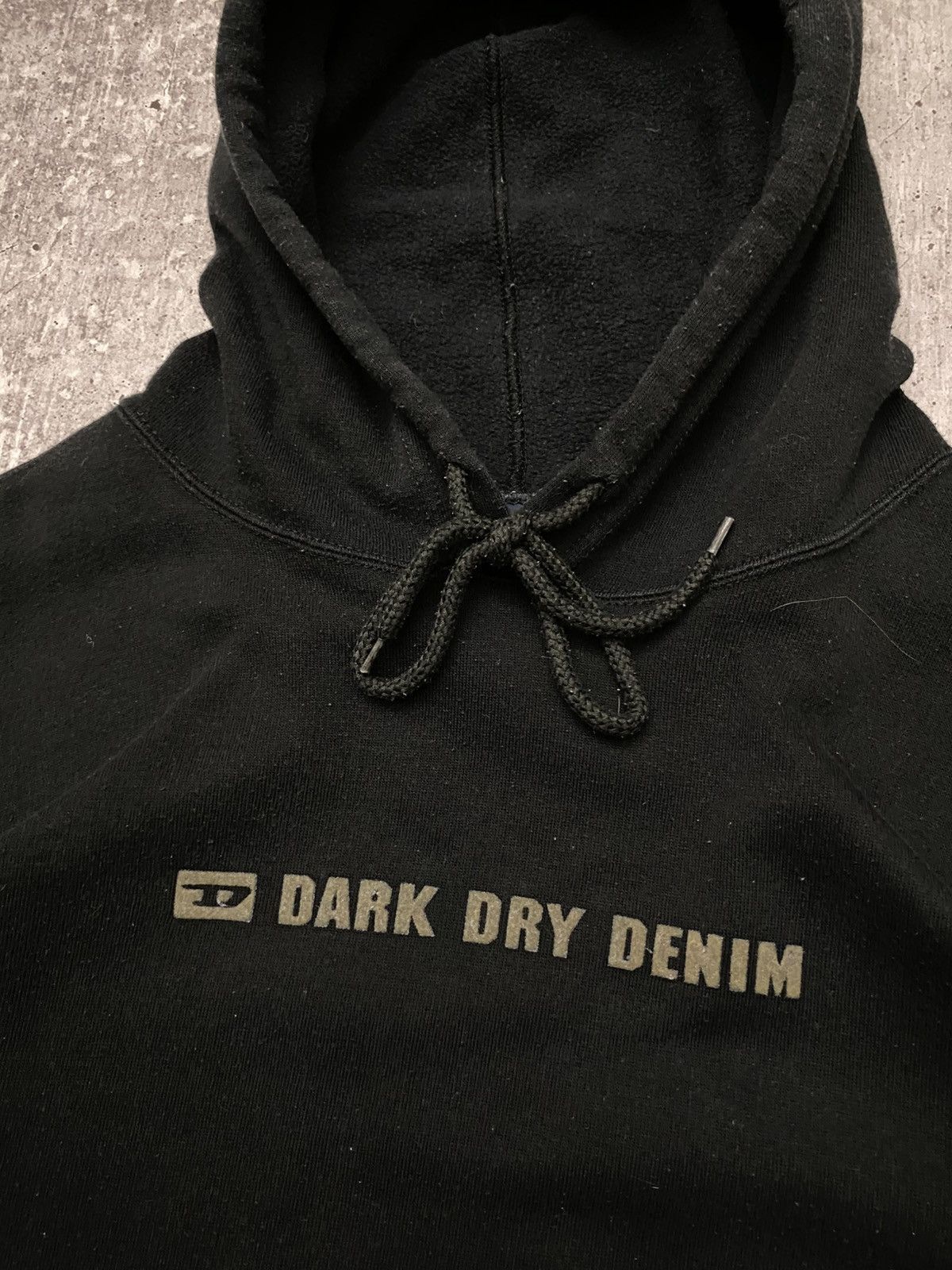 Diesel DIESEL DARK DRY DENIM HOODIE Size US L / EU 52-54 / 3 - 6 Thumbnail