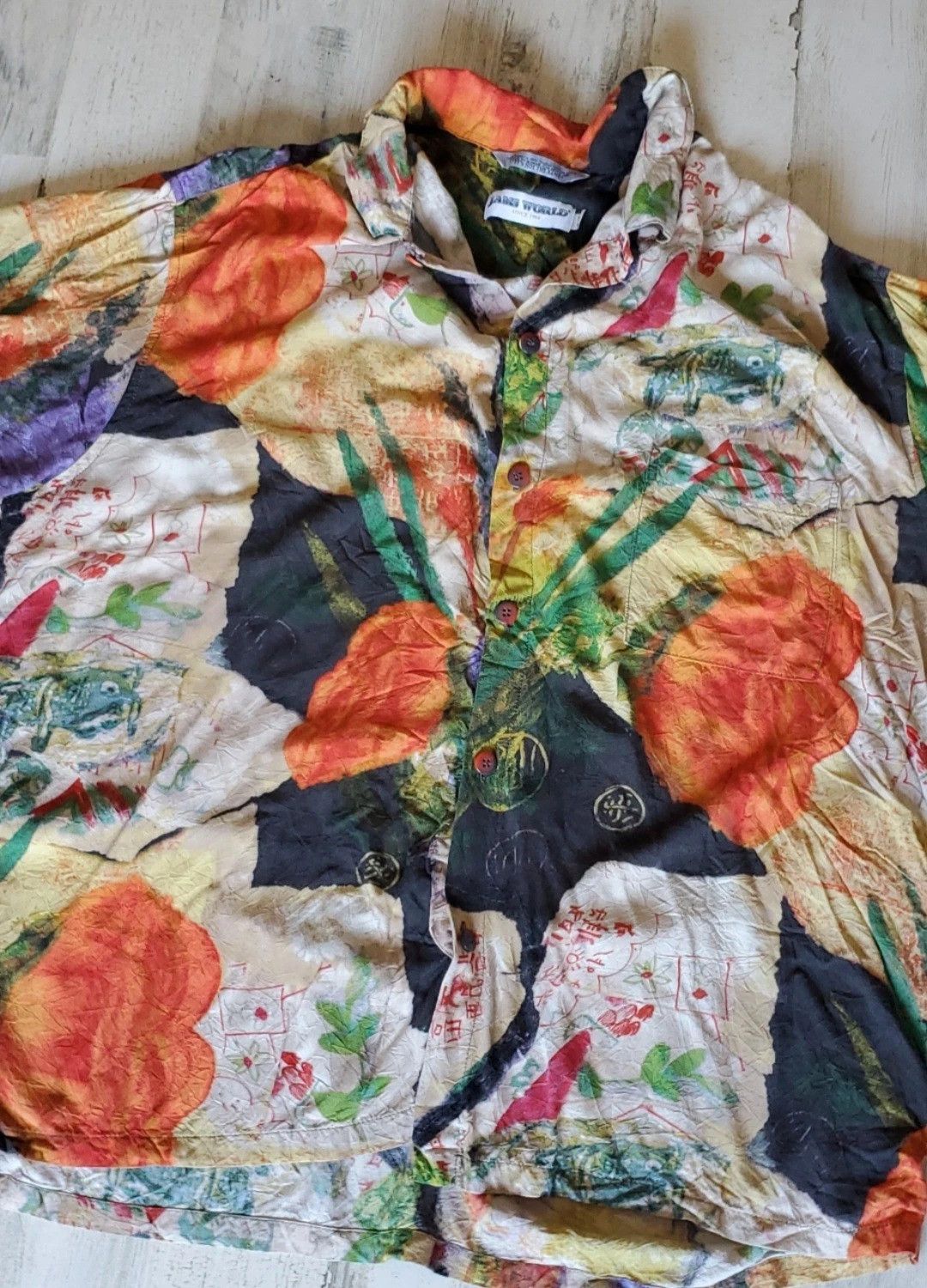 Jams World Hawaiian Shirt Size XXL / US 16-18 / IT 52-54 - 3 Thumbnail