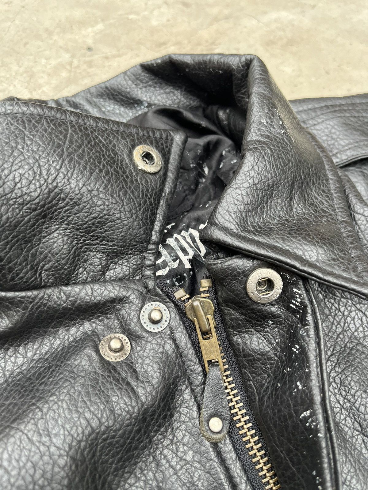 Vintage VINTAGE 1987 ARMY AIR FORCE BOMBER LEATHER JACKET Size US M / EU 48-50 / 2 - 6 Thumbnail