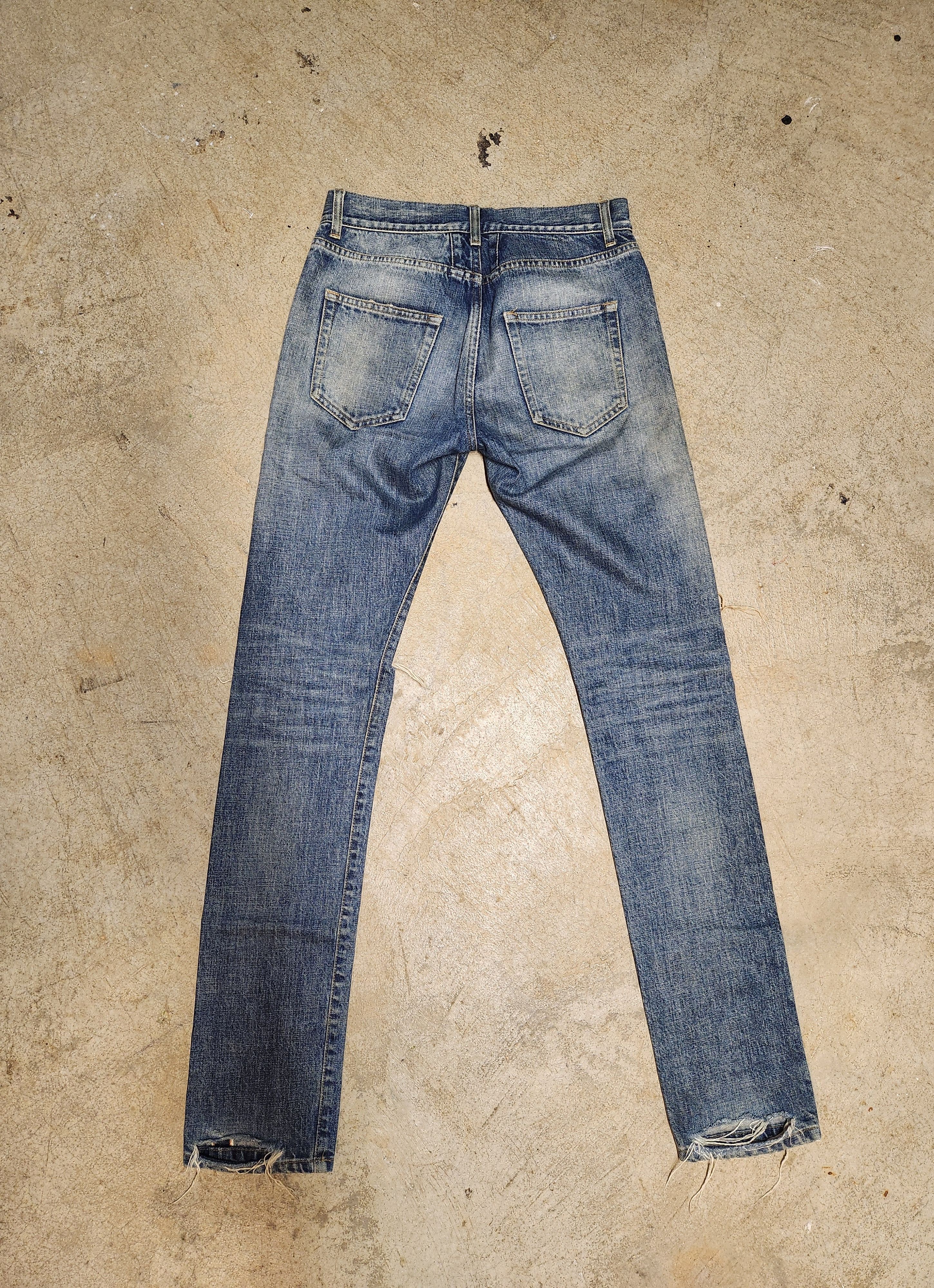 Archival Vintage SAINT LAURENT PARIS 2015 Hedi Japanese Selvedge D02 - View 3