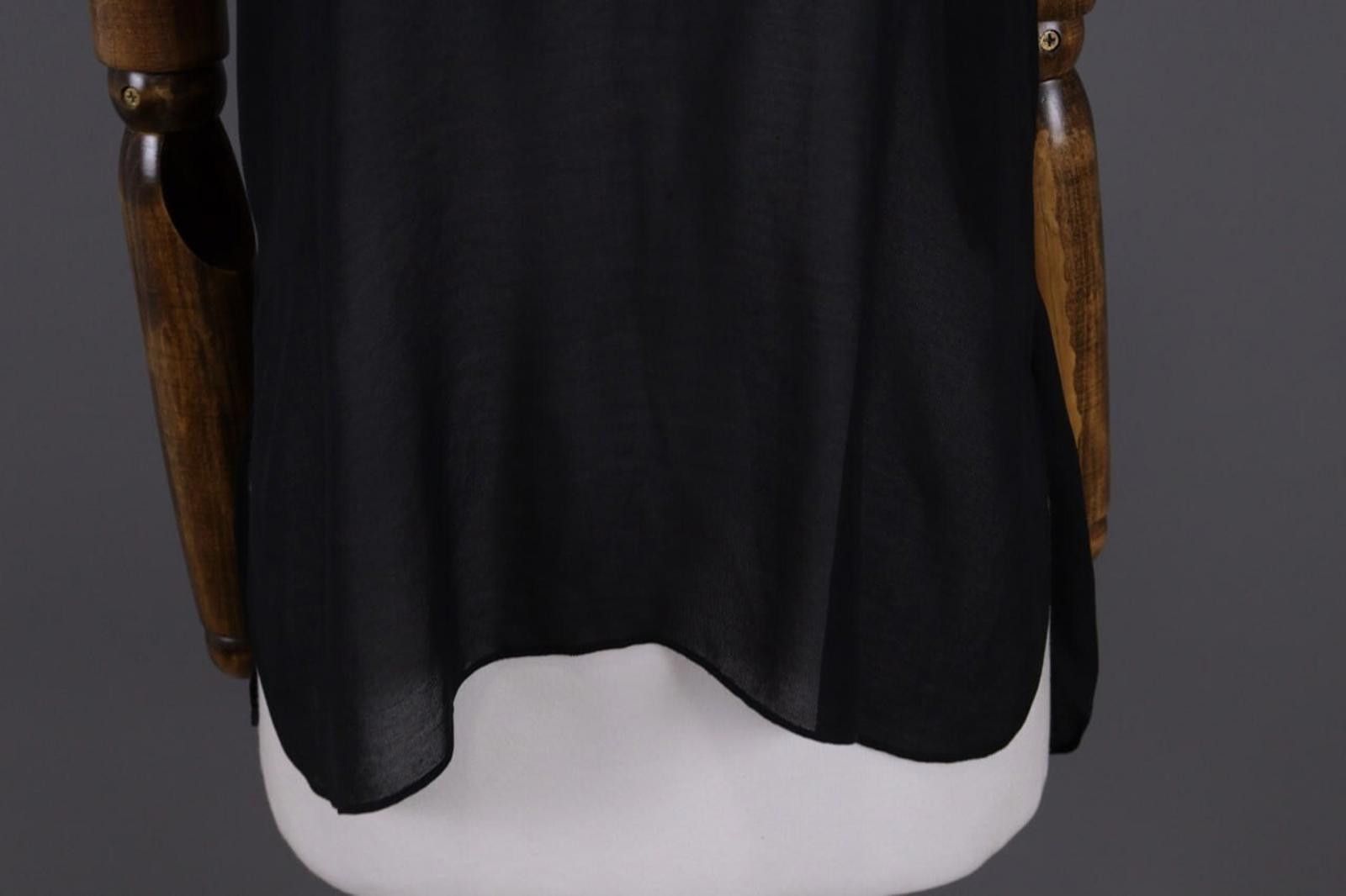 Alexander Wang T Alexander Wang Black V-Neck Stretch Top Shirt Size XS Size S / US 4 / IT 40 - 3 Thumbnail