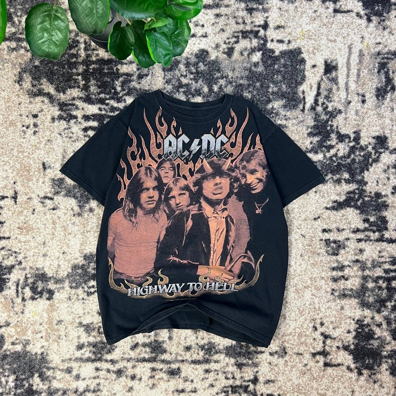 AC/DC AC/DC Vintage Y2K Allover Print Rock Band T-Shirt 1TS77 Size US L / EU 52-54 / 3 - 1 Thumbnail
